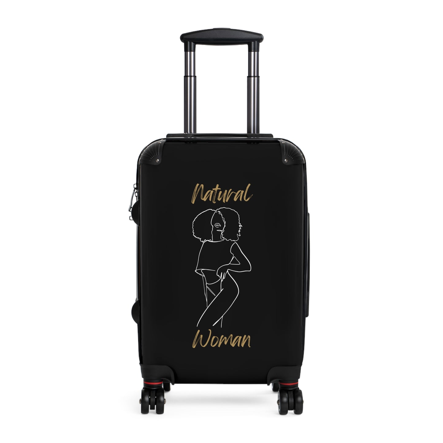 Natural Women Pose (WL) Suitcase BLACK