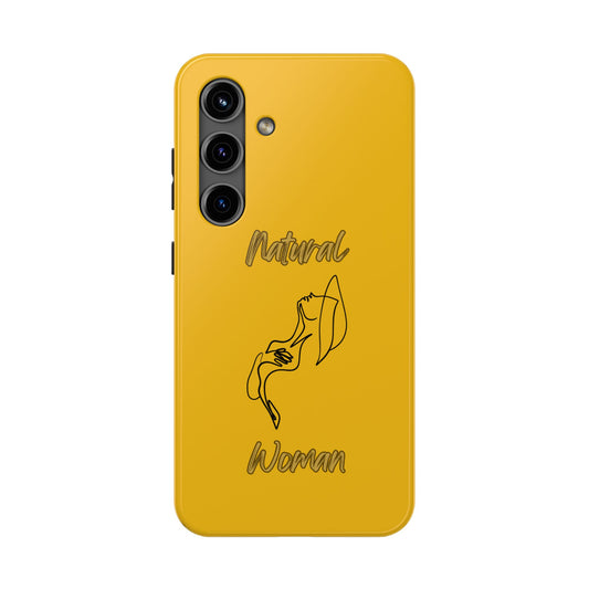 Natural Woman Free (BL)Tough Phone Cases YELLOW