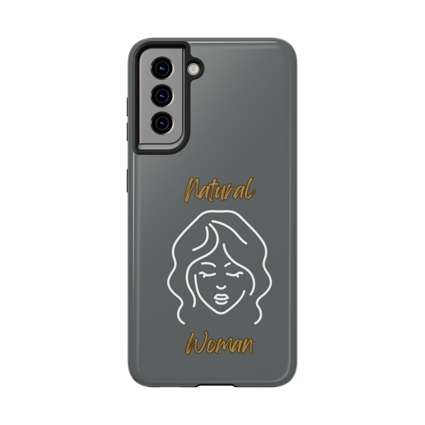Natural Woman Modest (WL)Tough Phone Cases DARK GREY