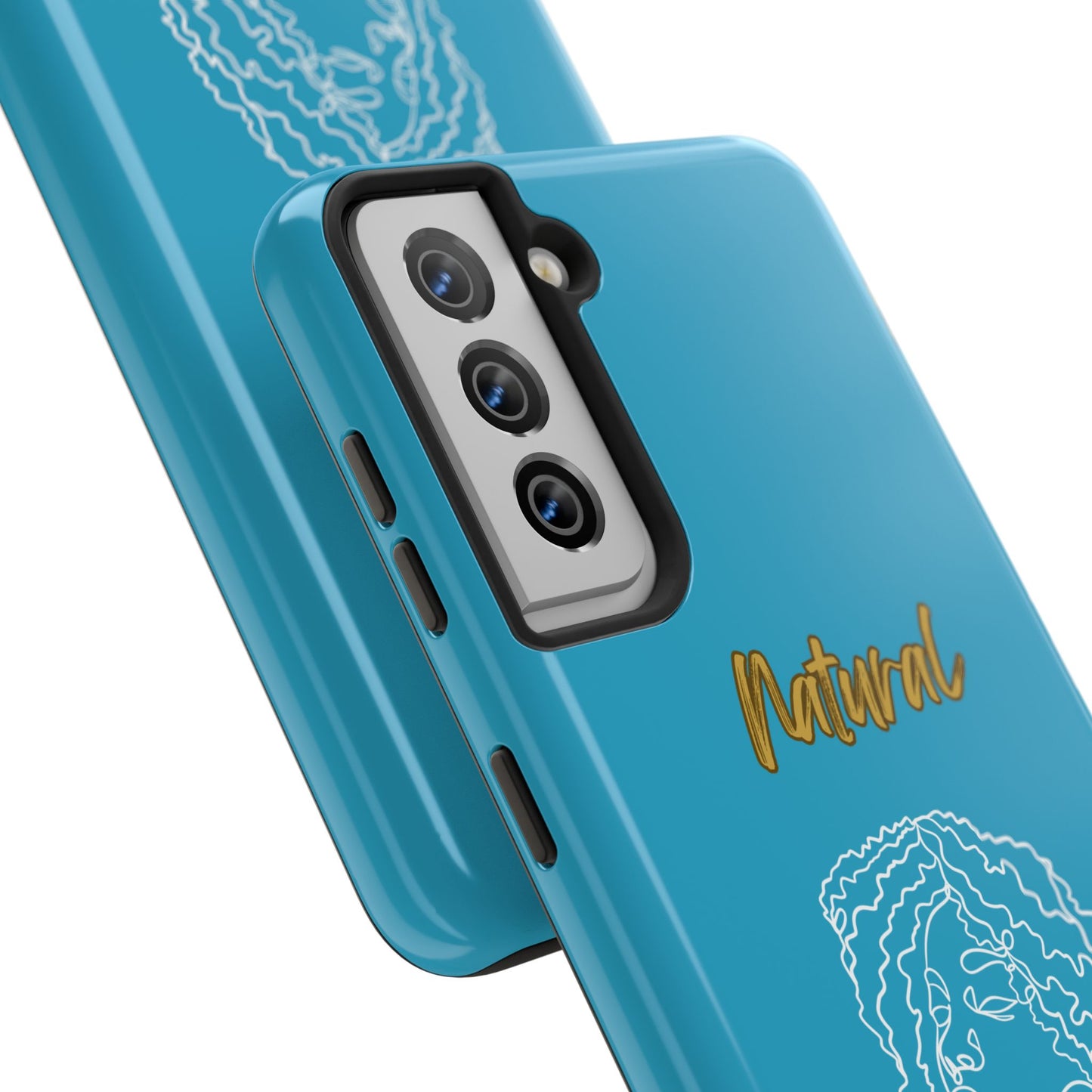 Natural Woman Naturally Me (WL)Tough Phone Cases TURQUOISE