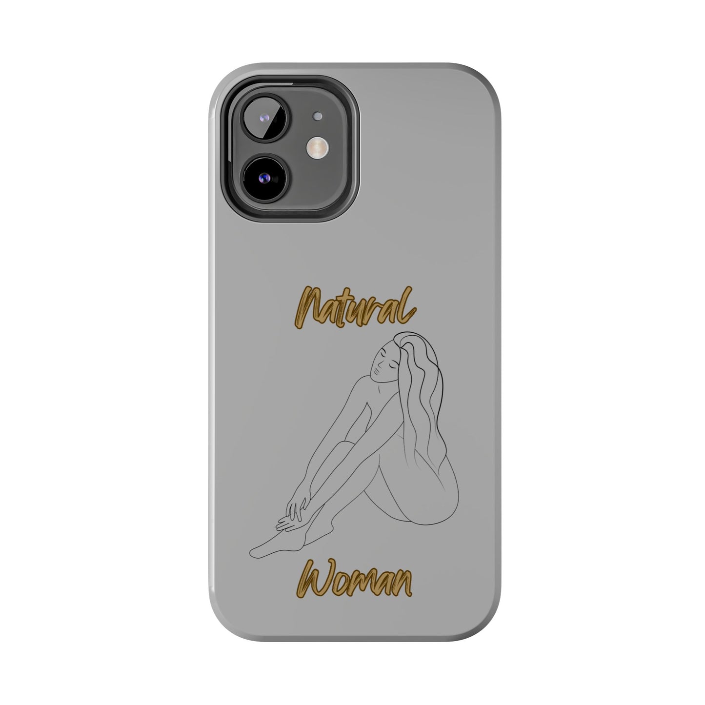 Natural Woman Beauty (BL) Tough Phone Cases LIGHT GREY