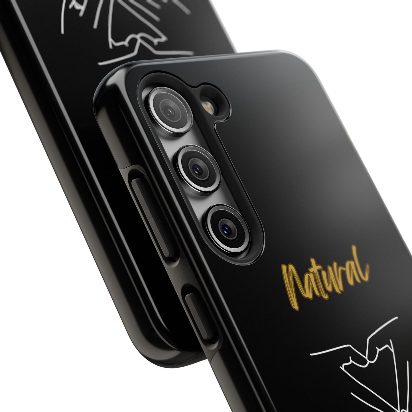 Natural Woman I Love You (WL)Tough Phone Cases BLACK