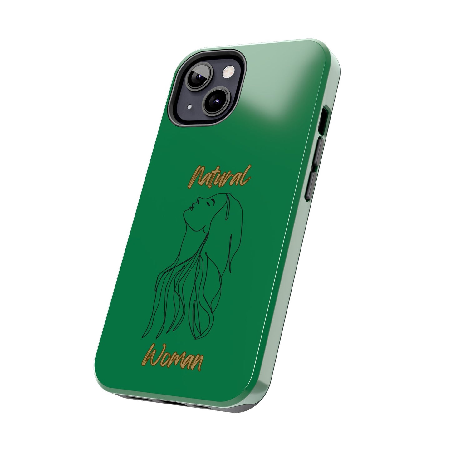 Natural Woman Appreciation (BL) Tough Phone Cases DARK GREEN