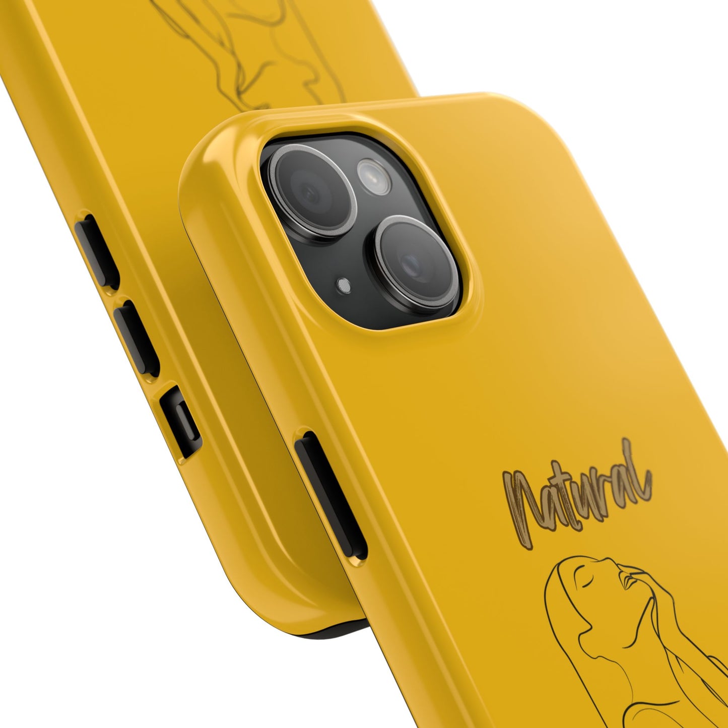 Natural Woman Thank You (BL) Tough Phone Cases YELLOW