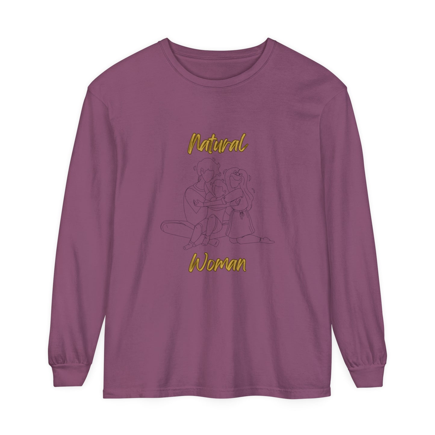 Natural Woman Bear Hugs (BL) Long Sleeve T-Shirt