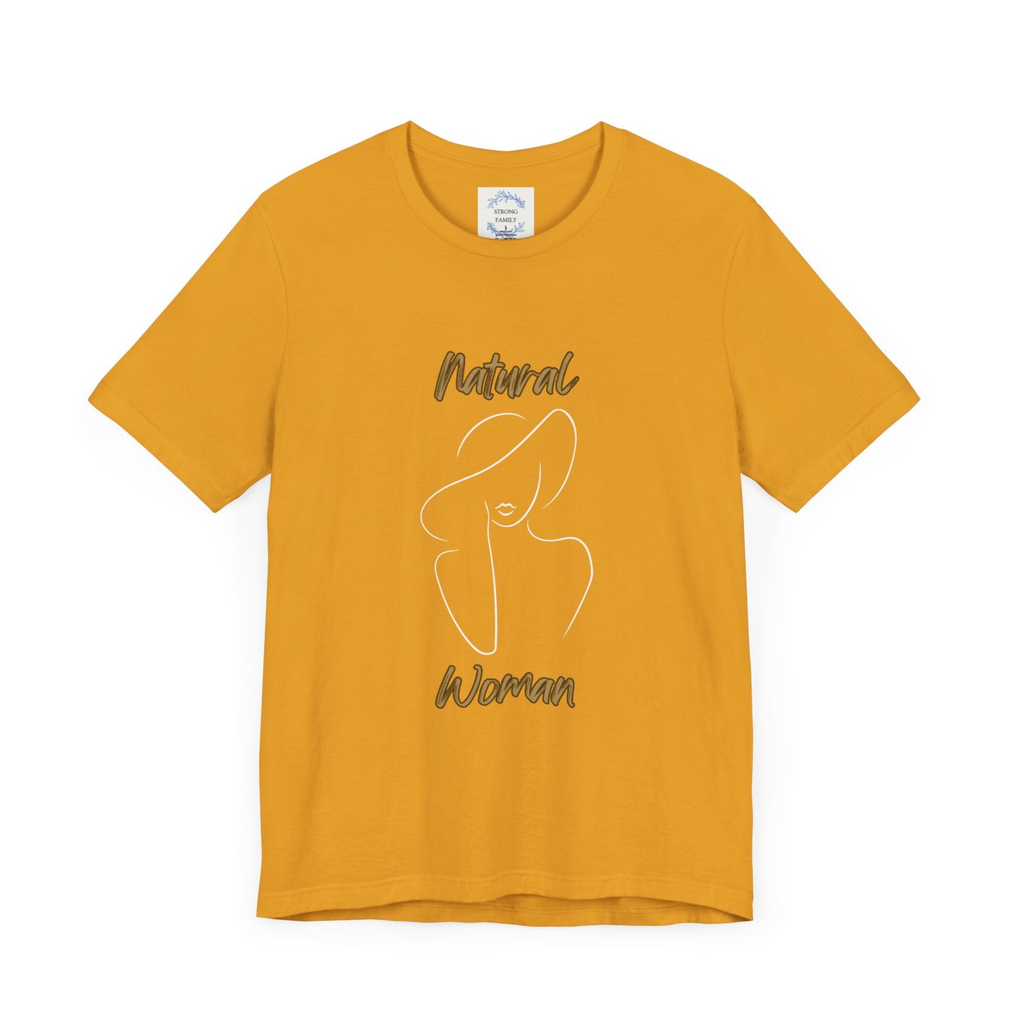 Natural Woman Sun Hat (WL) Short Sleeve T-Shirt EXPRESS DELIVERY