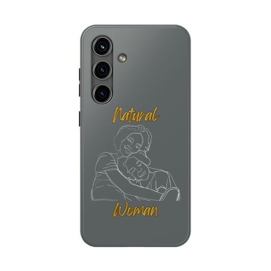 Natural Woman Loving Embrace (WL)Tough Phone Cases DARK GREY