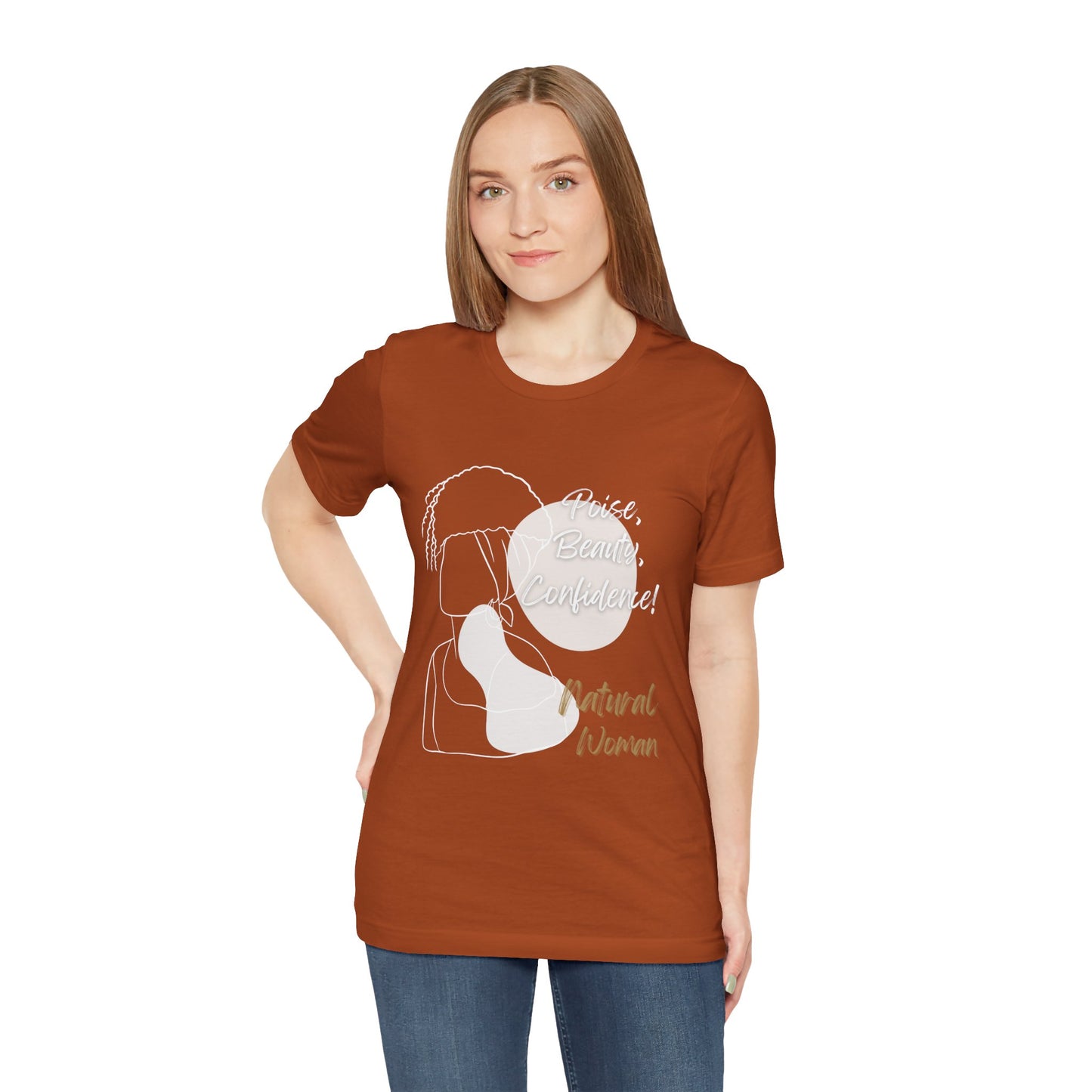 Natural Woman Puff (WL) Short Sleeve T-Shirt