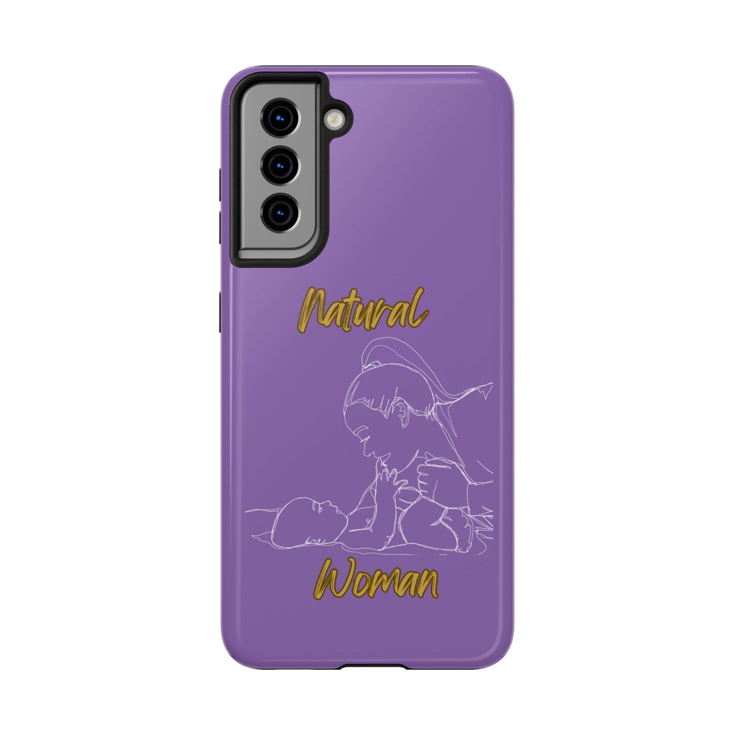 Natural Woman New Life (WL)Tough Phone Cases LIGHT PURPLE