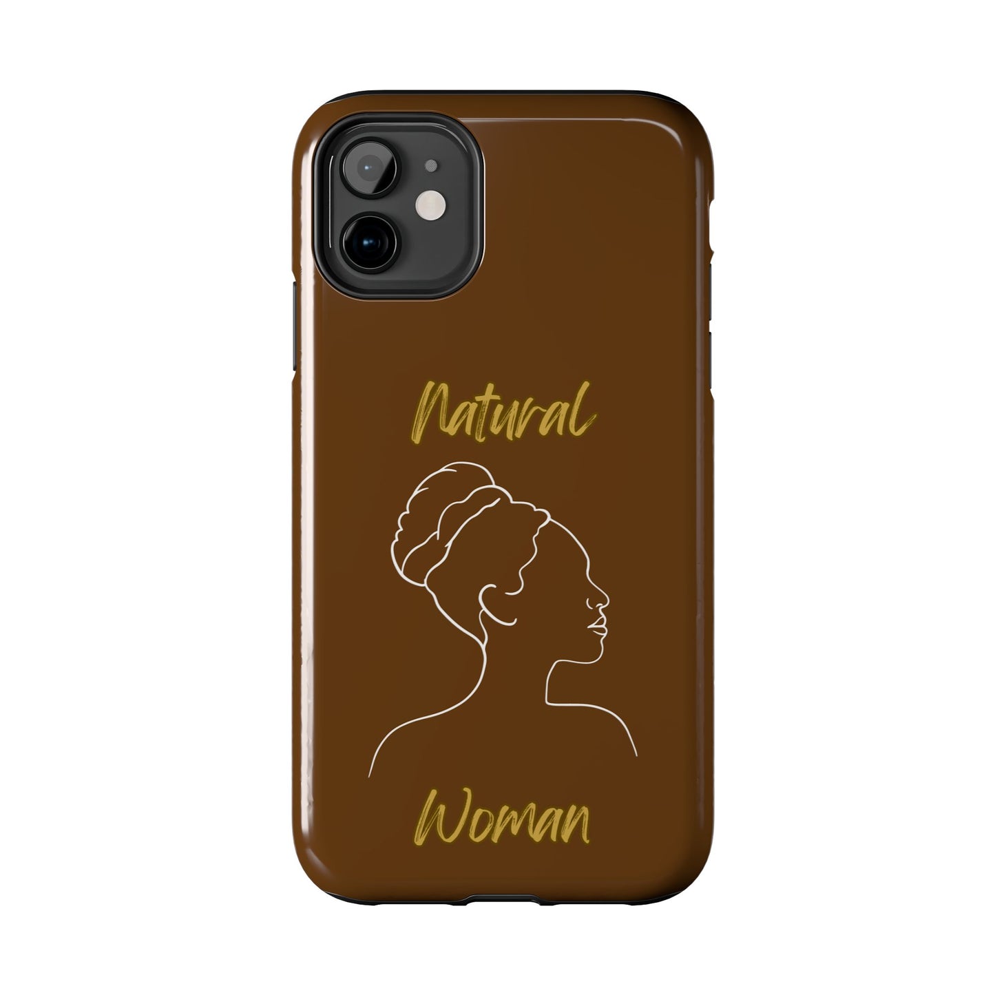 Natural Woman Mixed (WL)Tough Phone Cases BROWN