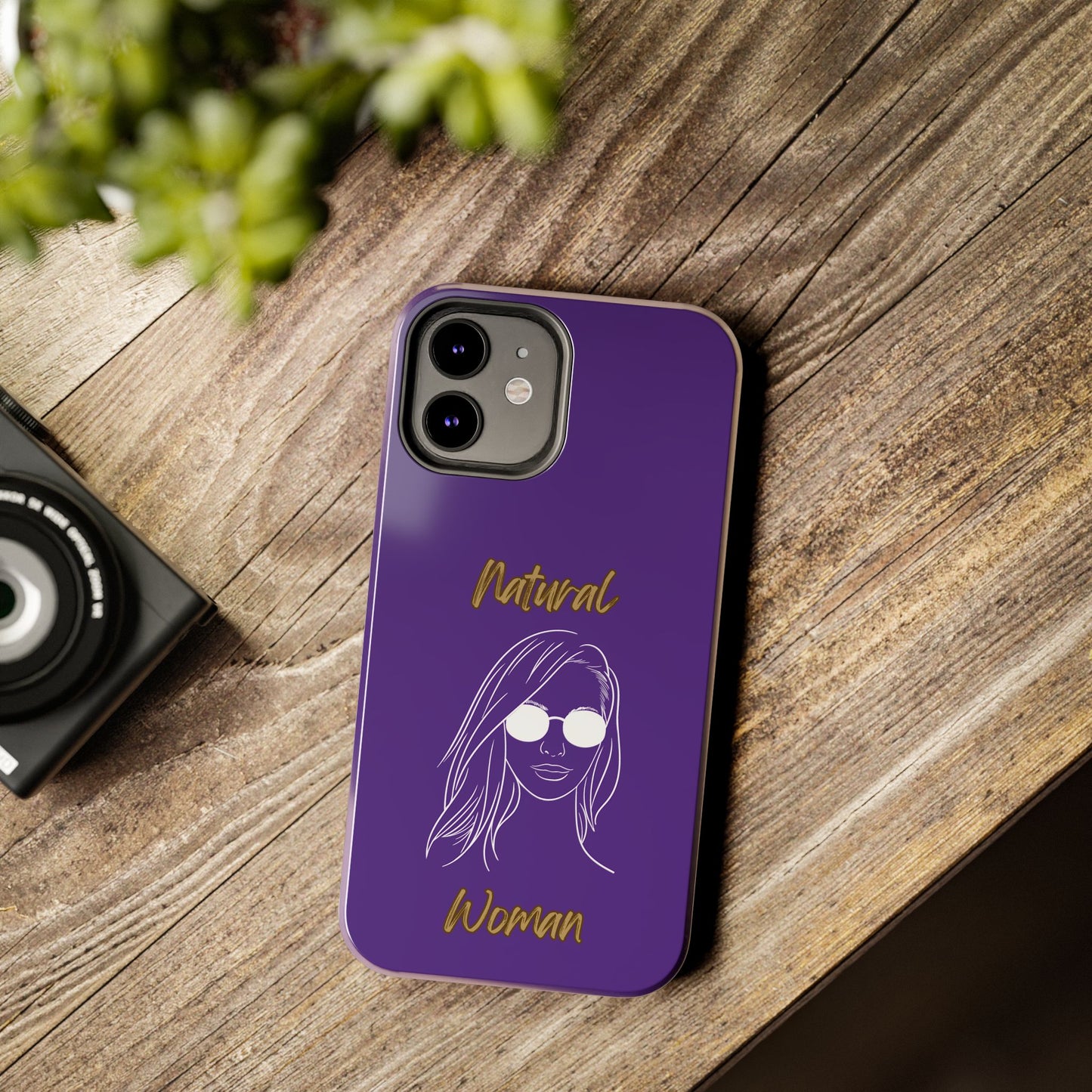 Natural Woman Shades (WL)Tough Phone Cases PURPLE