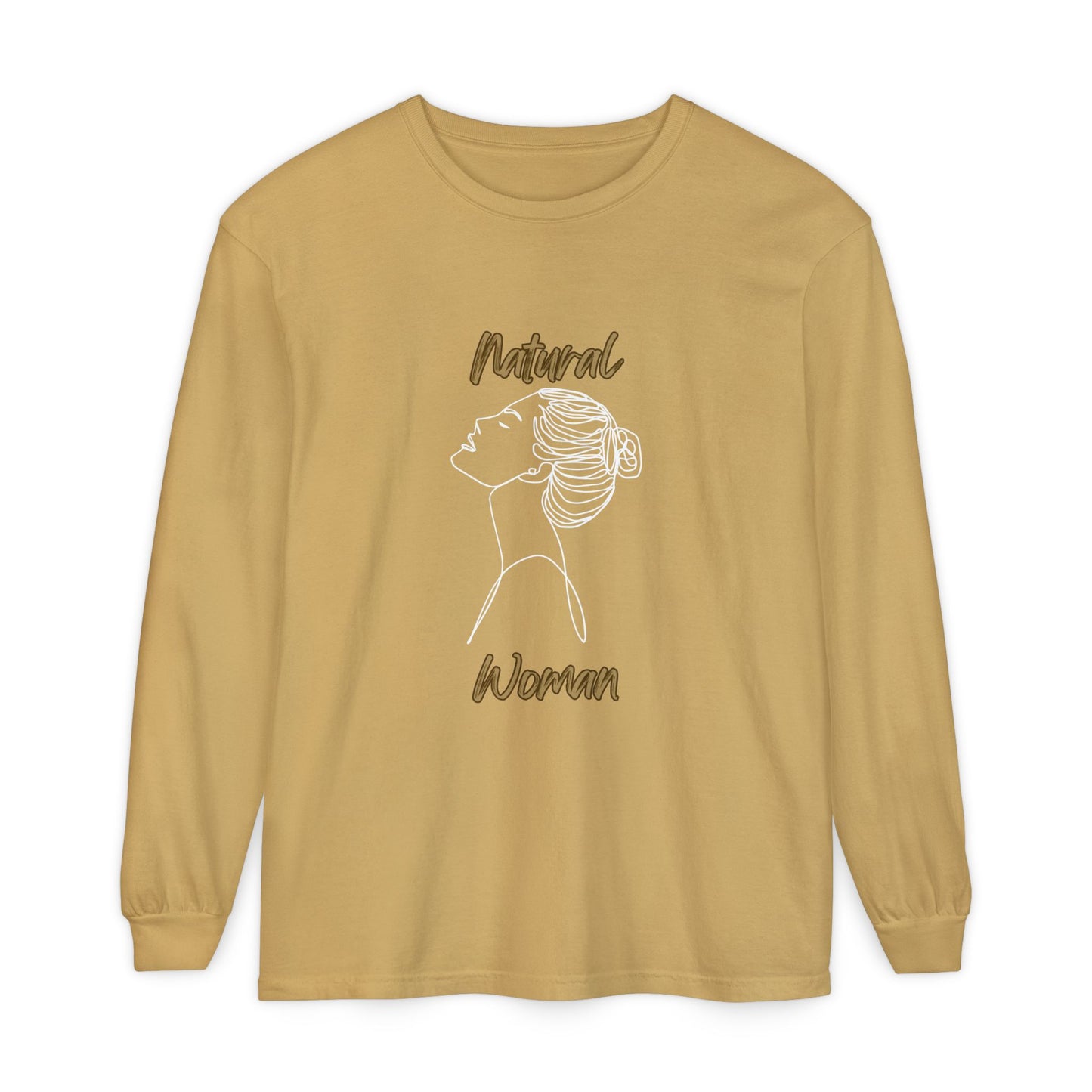 Natural Woman Wet Bun (WL) Long Sleeve T-Shirt