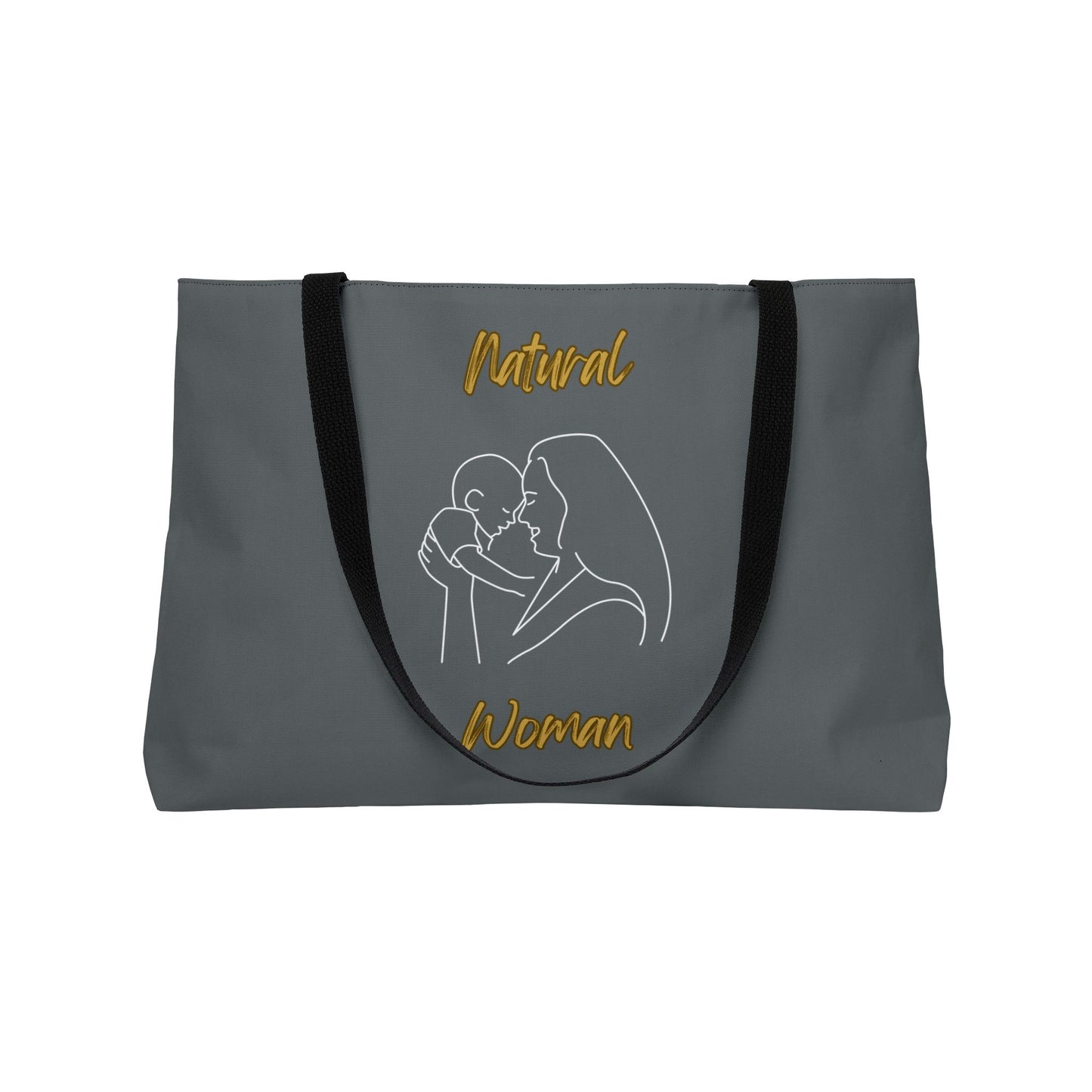 Natural Woman Joy (WL) Weekender Tote Bag DARK GREY