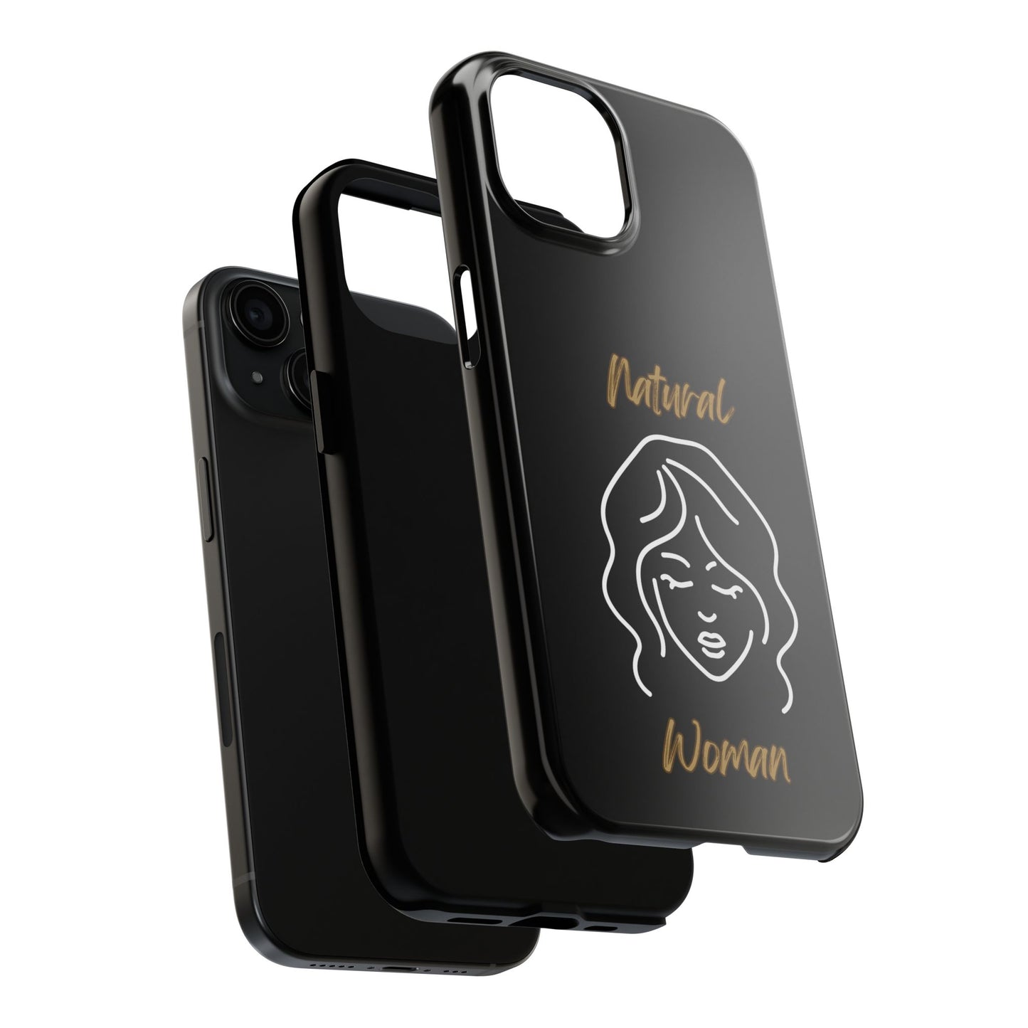 Natural Woman Modest (WL)Tough Phone Cases BLACK