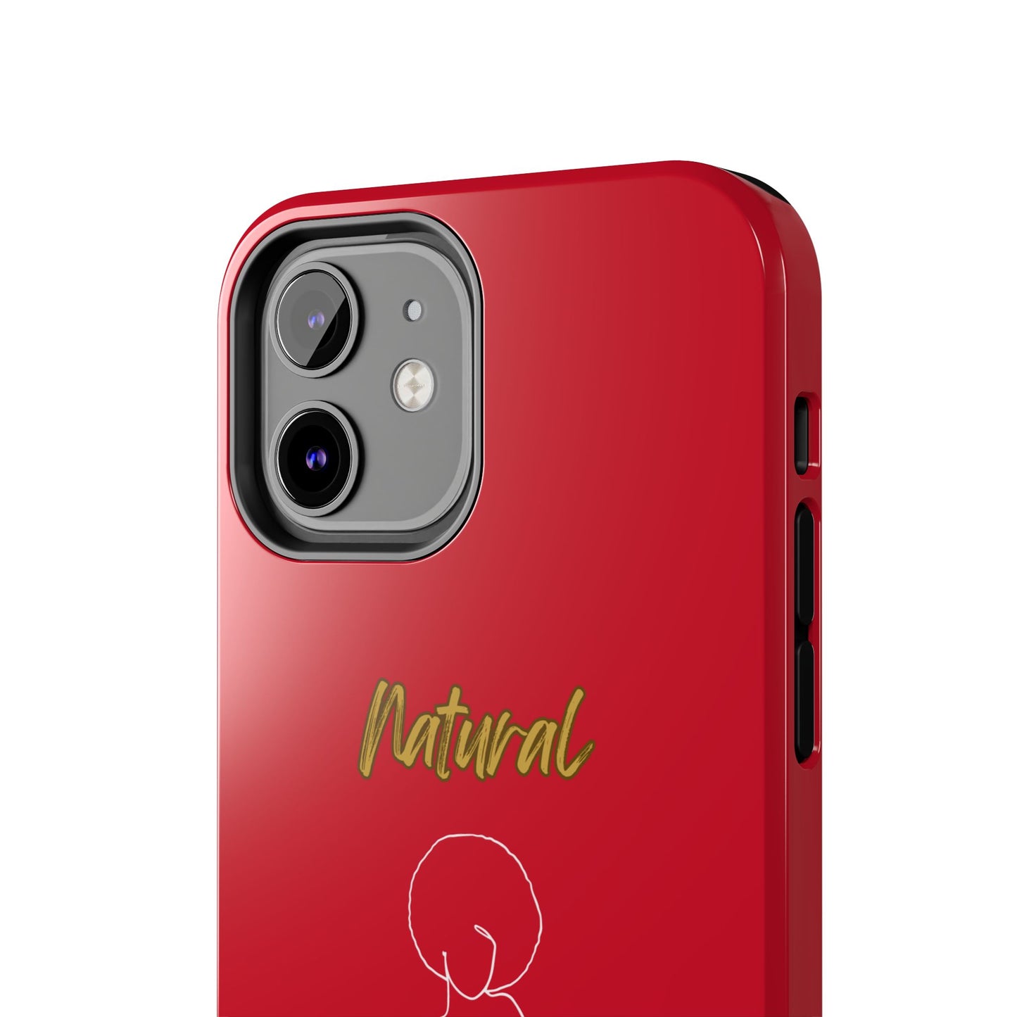 Natural Woman Sho Nuff (WL)Tough Phone Cases DARK RED