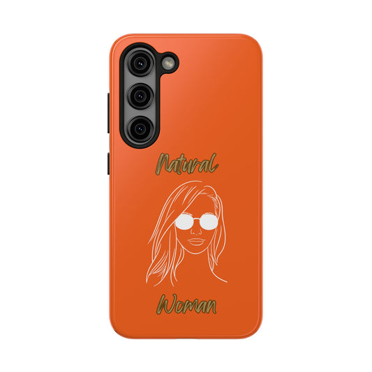 Natural Woman Shades (WL)Tough Phone Cases ORANGE