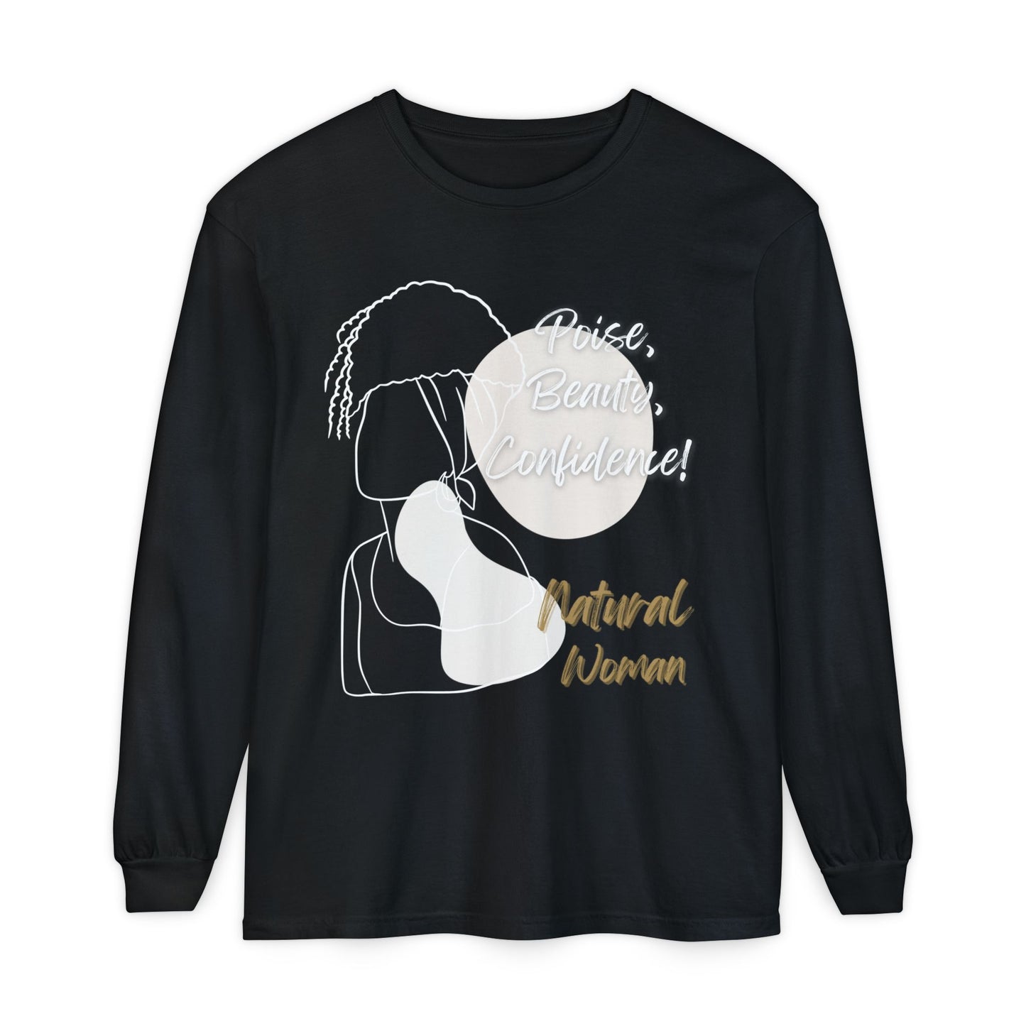 Natural Woman Puff (WL) Long Sleeve T-Shirt