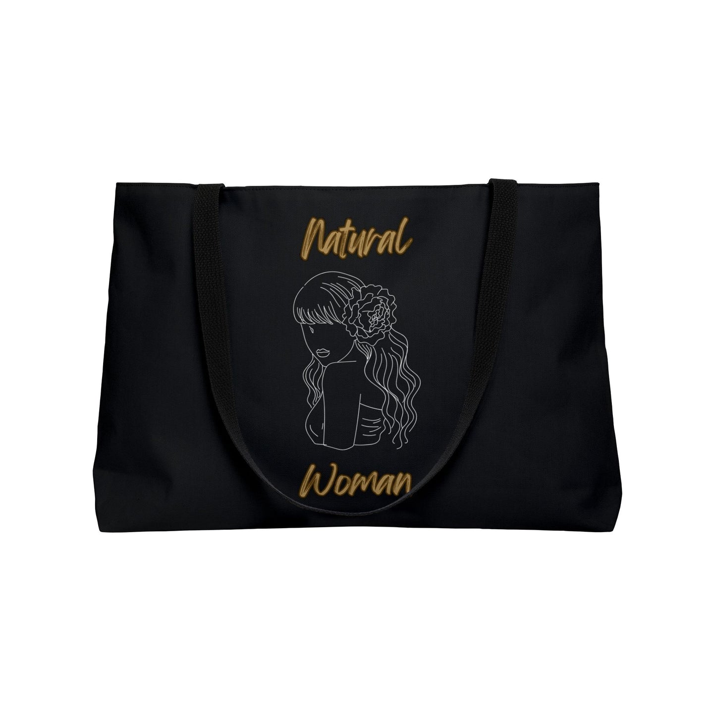 Natural Woman Newness (WL) Weekender Tote Bag BLACK