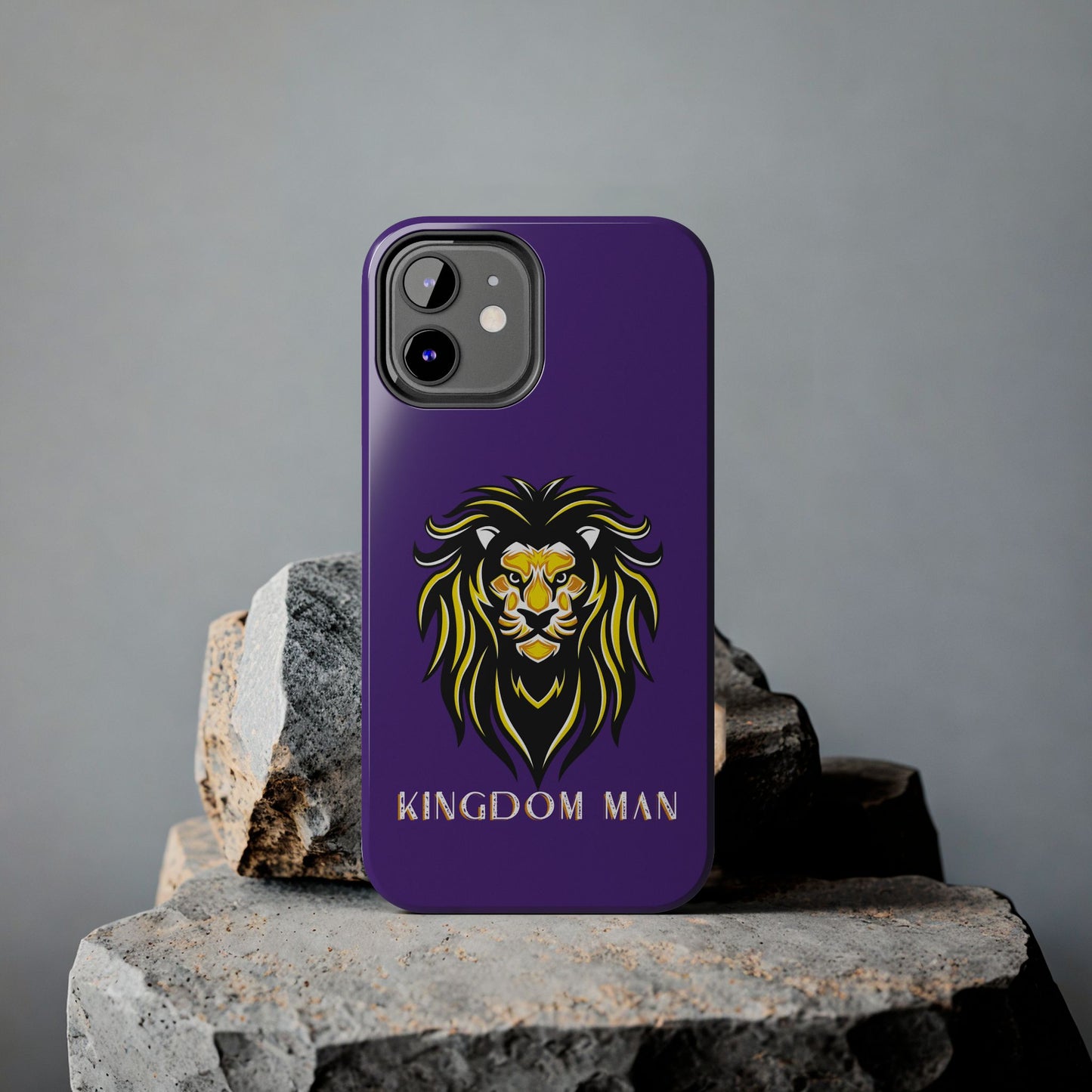 Kingdom Man (White-Gold Label) Tough Phone Case PURPLE