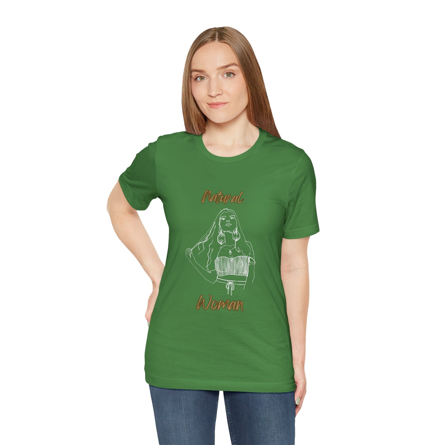Natural Woman Thinking (WL) Short Sleeve T-Shirt