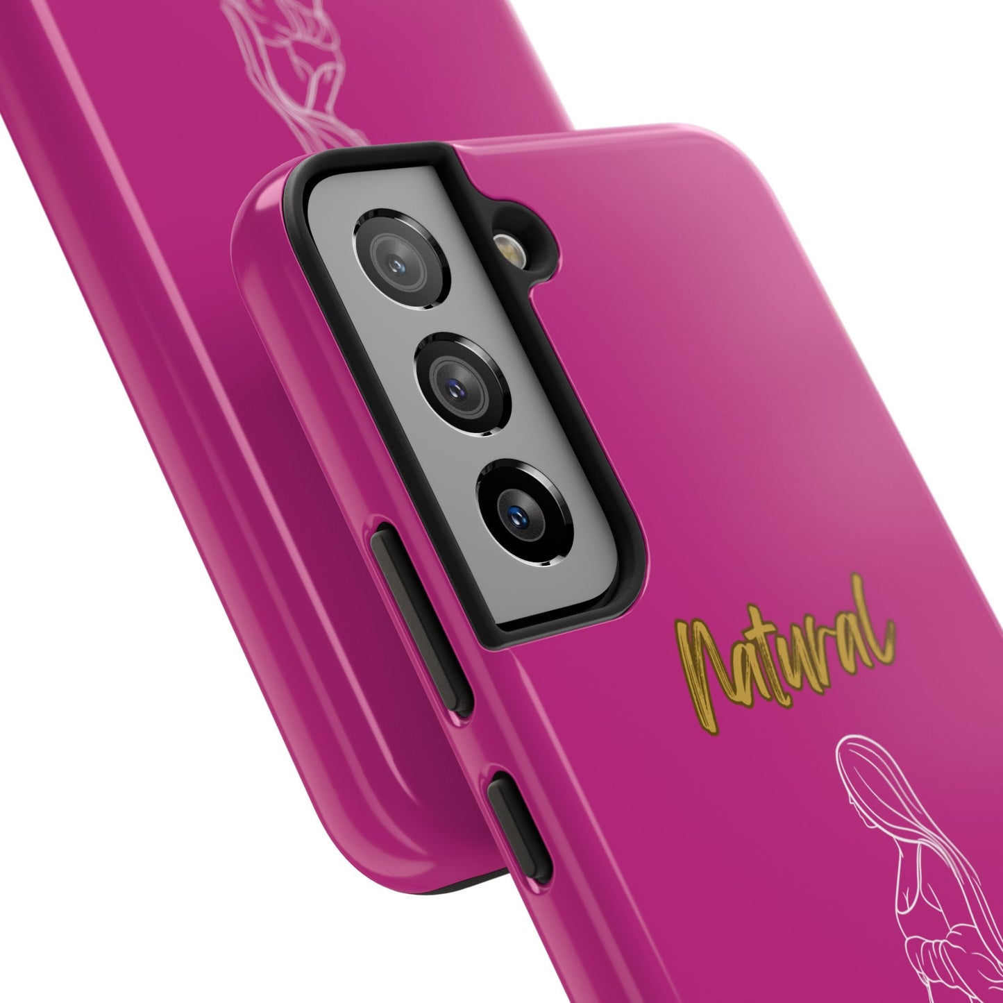 Natural Woman Expecting (WL)Tough Phone Cases PINK