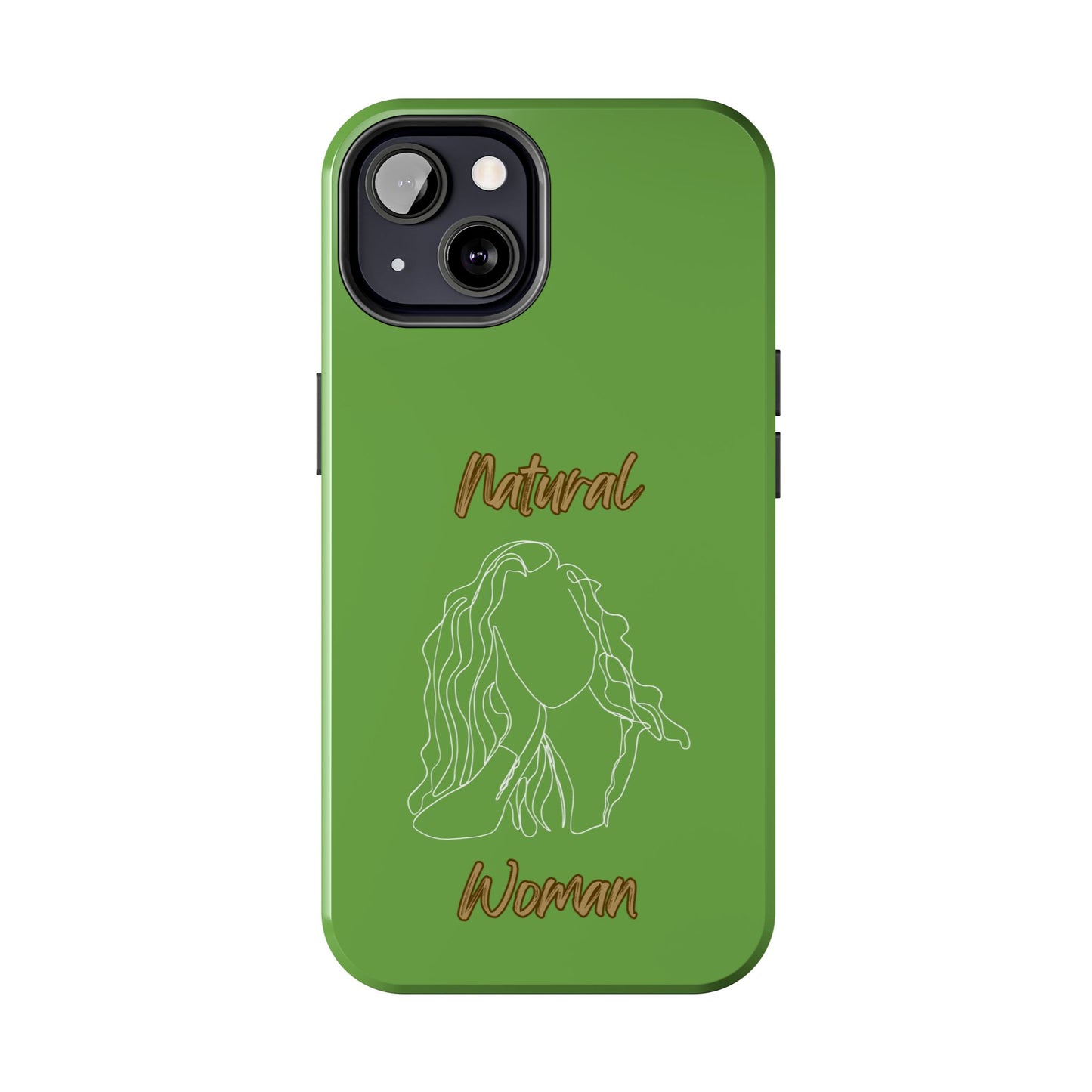 Natural Woman Relaxed (WL) Tough Phone Cases GREEN