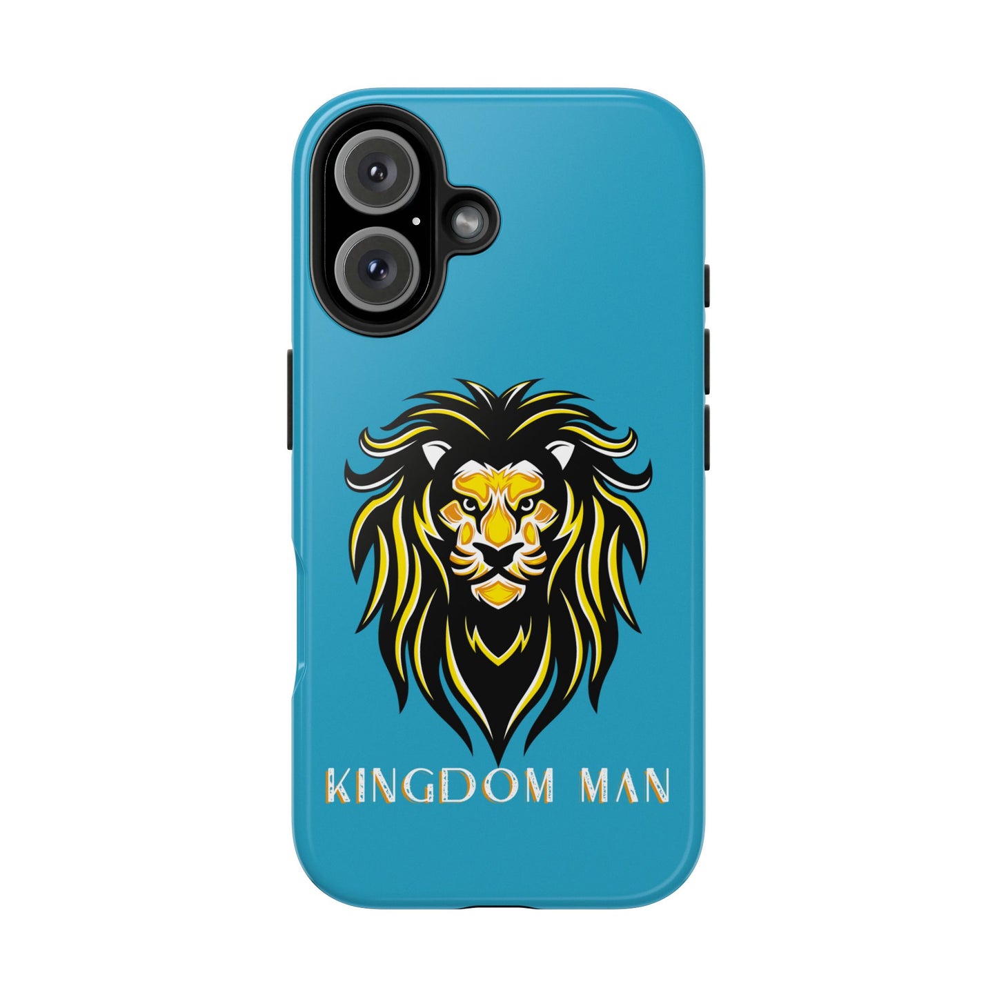 Kingdom Man (White-Gold Label) Tough Phone Case TURQUOISE