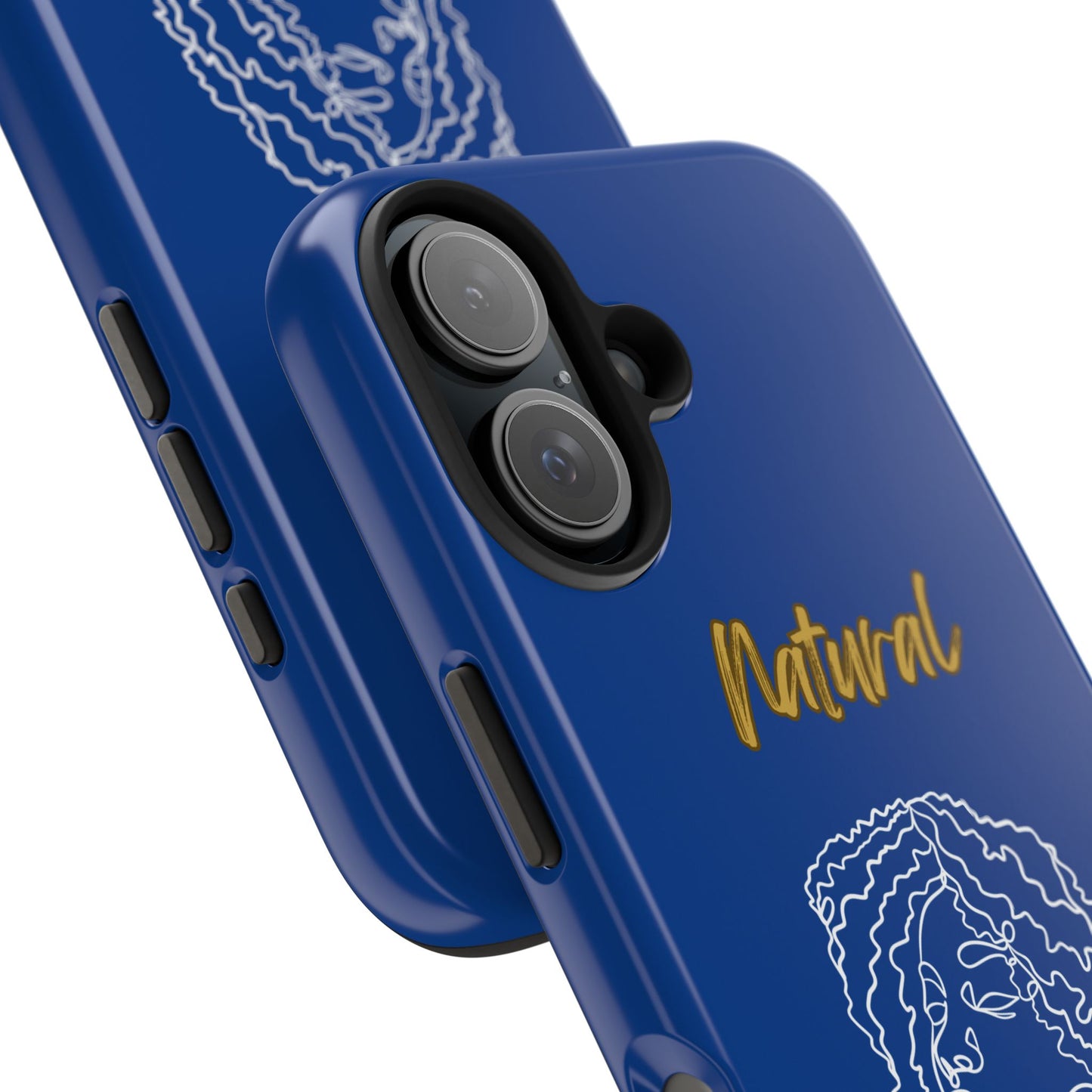 Natural Woman Naturally Me (WL)Tough Phone Cases DARK BLUE