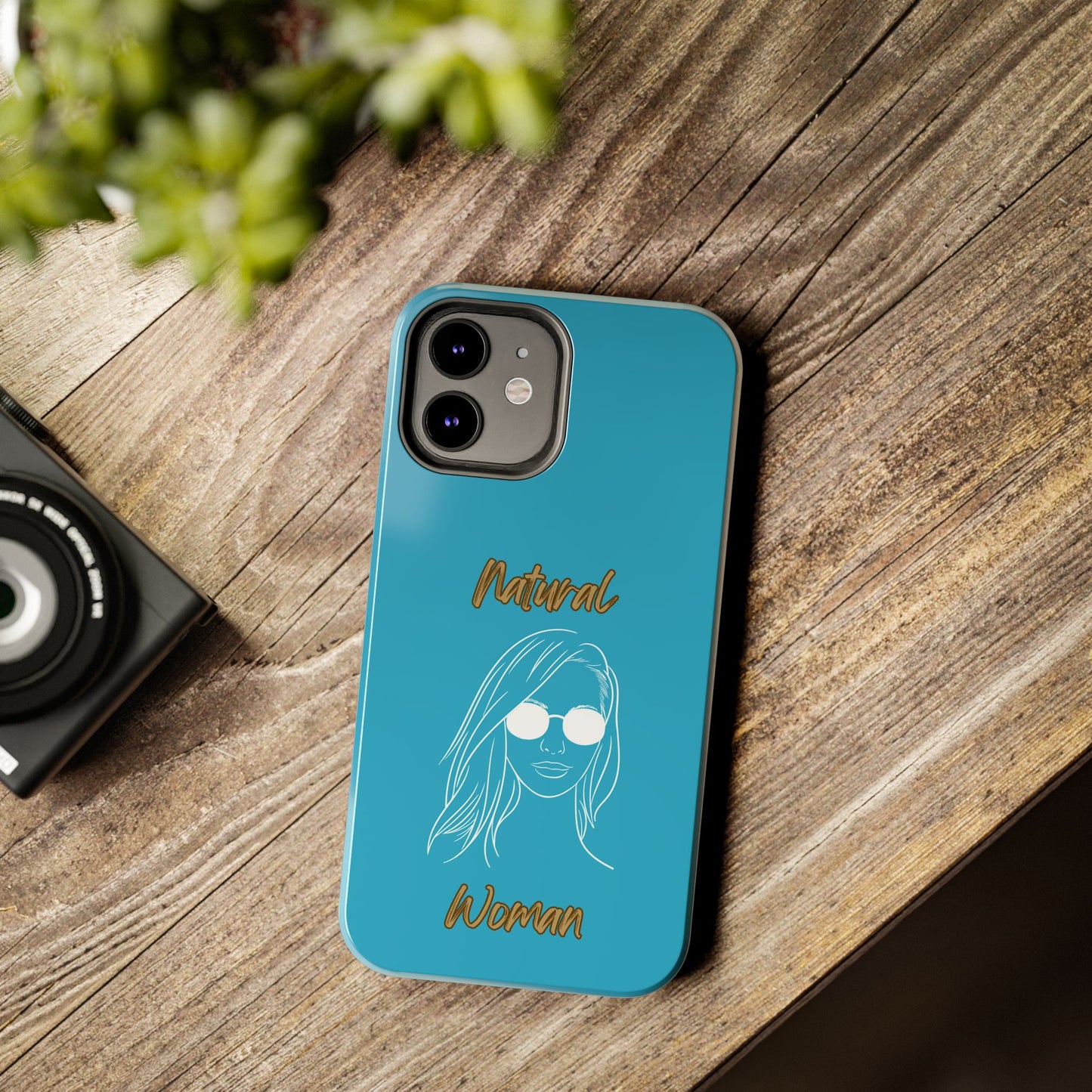 Natural Woman Shades (WL)Tough Phone Cases TURQUOISE