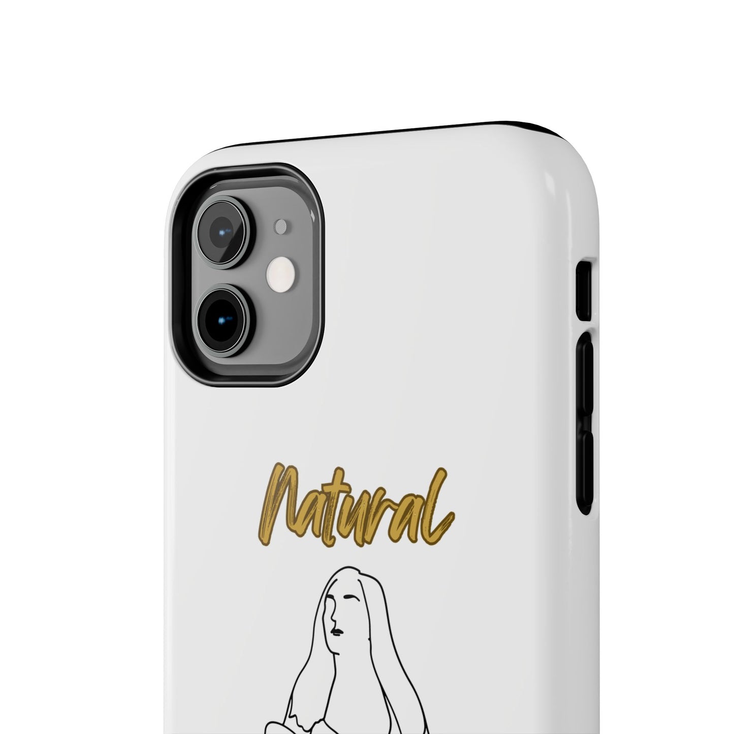 Natural Woman Full Beauty (BL)Tough Phone Cases WHITE
