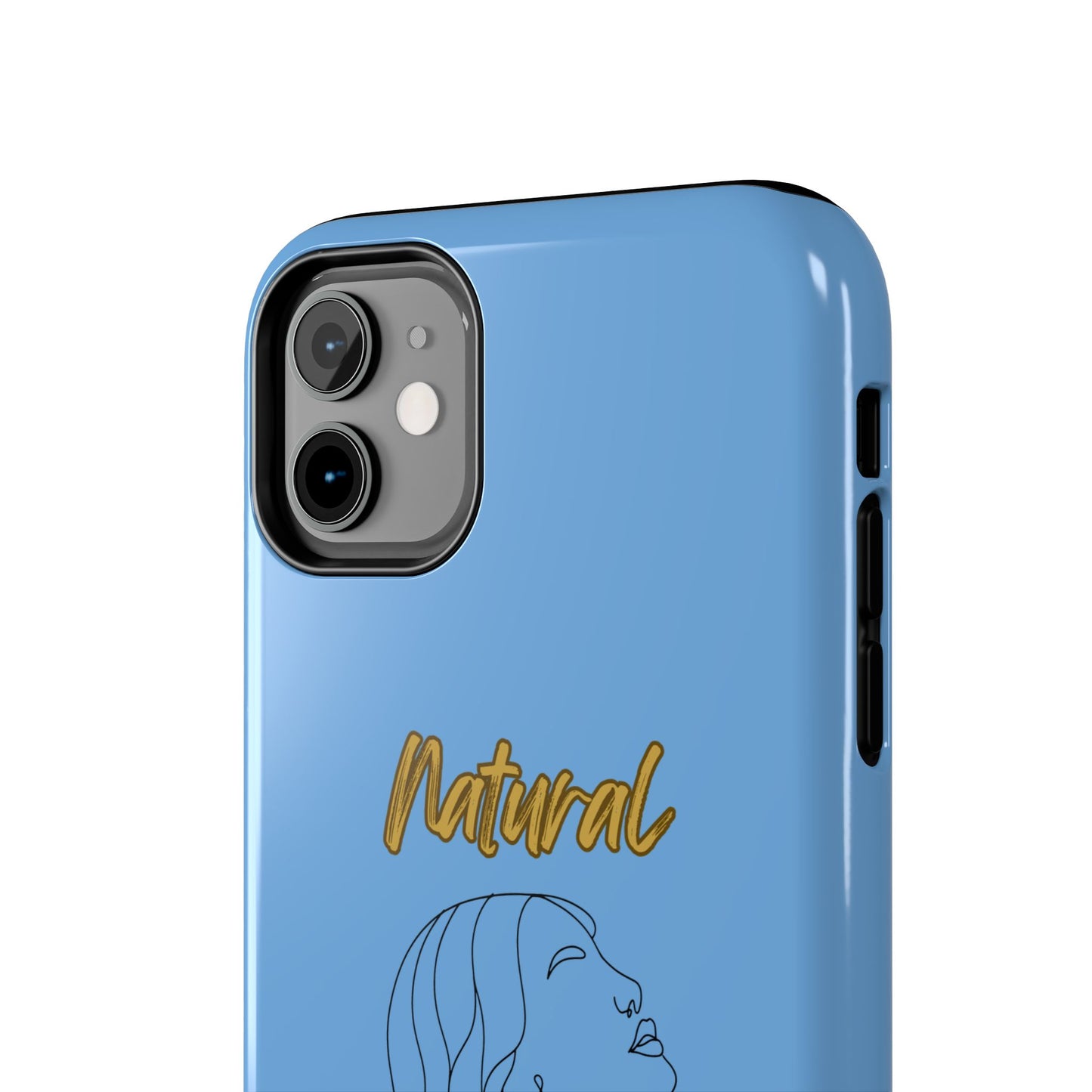 Natural Woman Breeze On Face (BL)Tough Phone Cases LIGHT BLUE