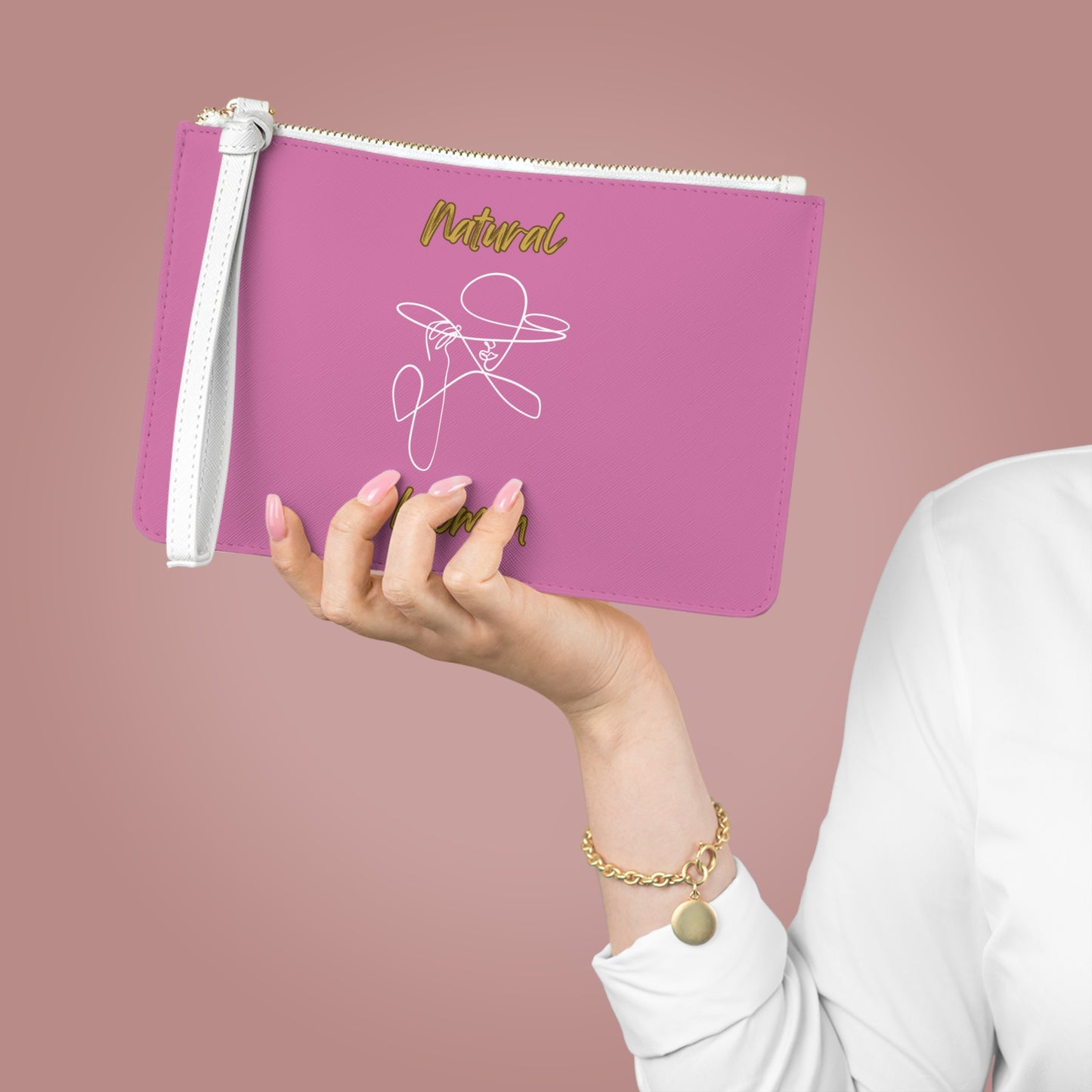 Natural Woman An Original (WL) Clutch Bag LIGHT PINK