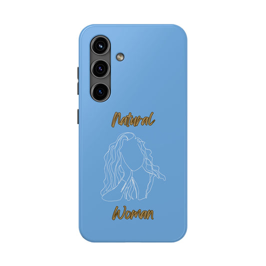 Natural Woman Relaxed (WL) Tough Phone Cases LIGHT BLUE
