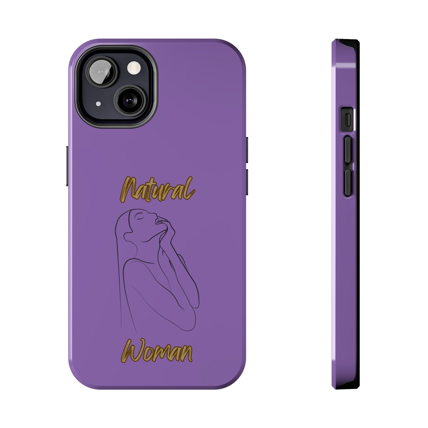 Natural Woman Thank You (BL) Tough Phone Cases LIGHT PURPLE