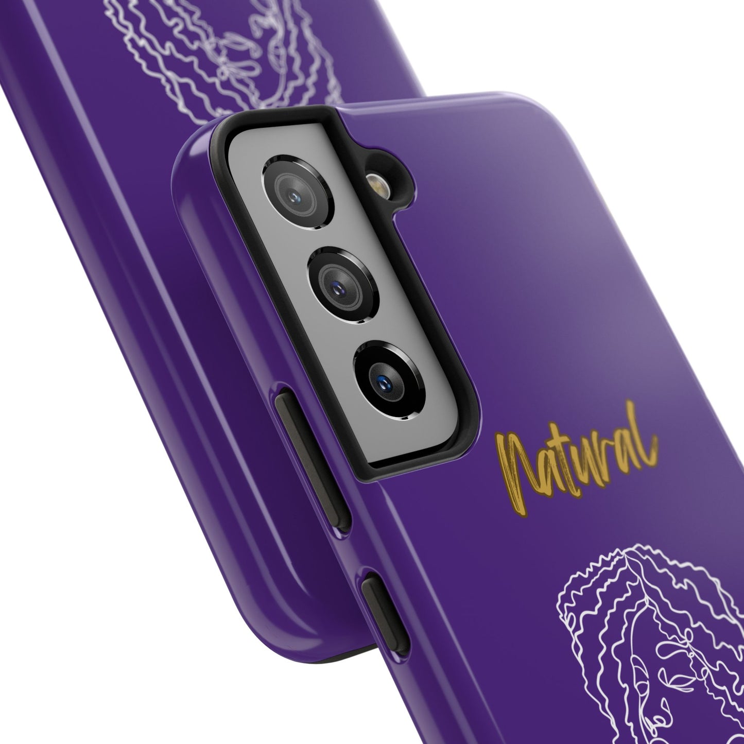 Natural Woman Naturally Me (WL)Tough Phone Cases PURPLE