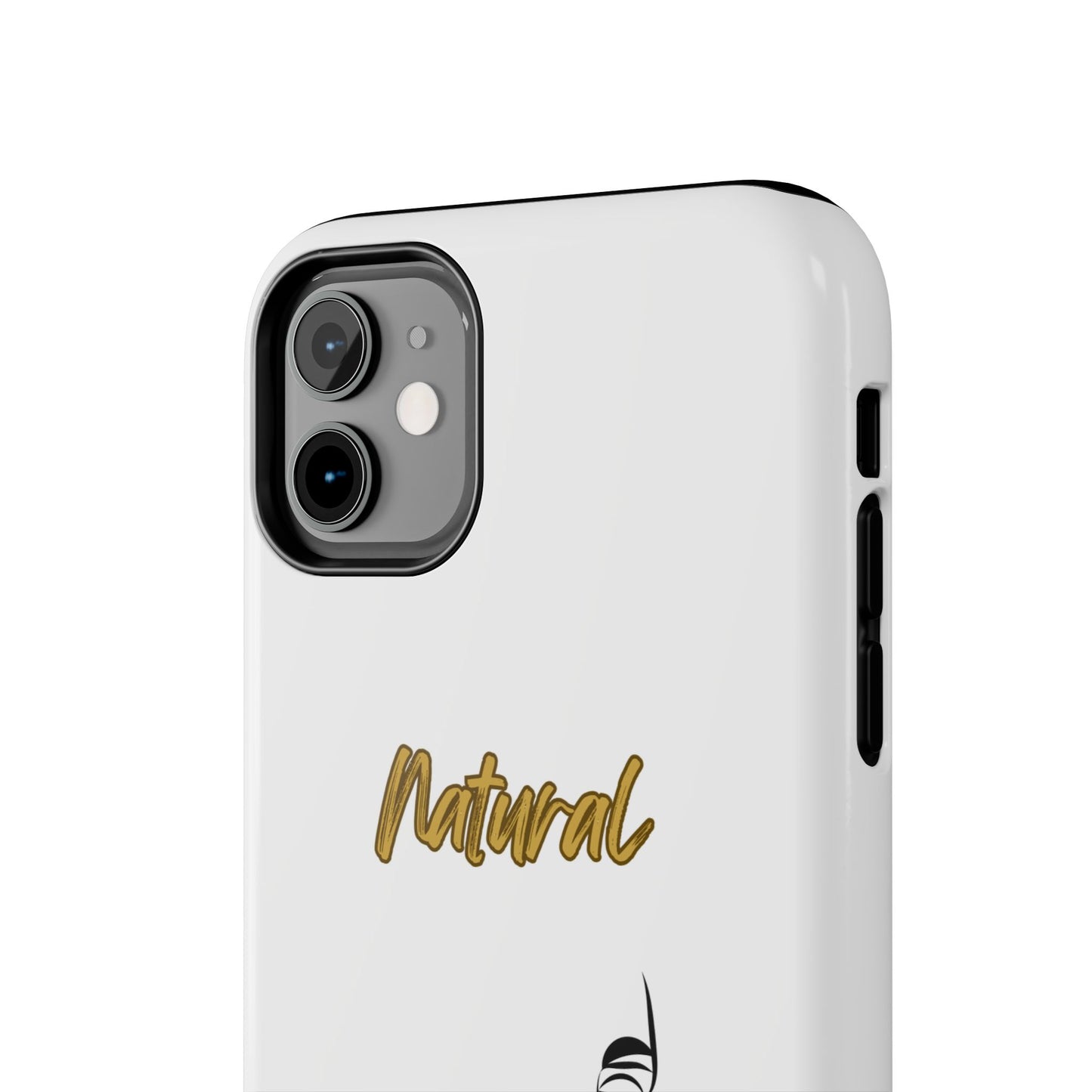 Natural Woman Music In My Soul (BL)Tough Phone Cases WHITE