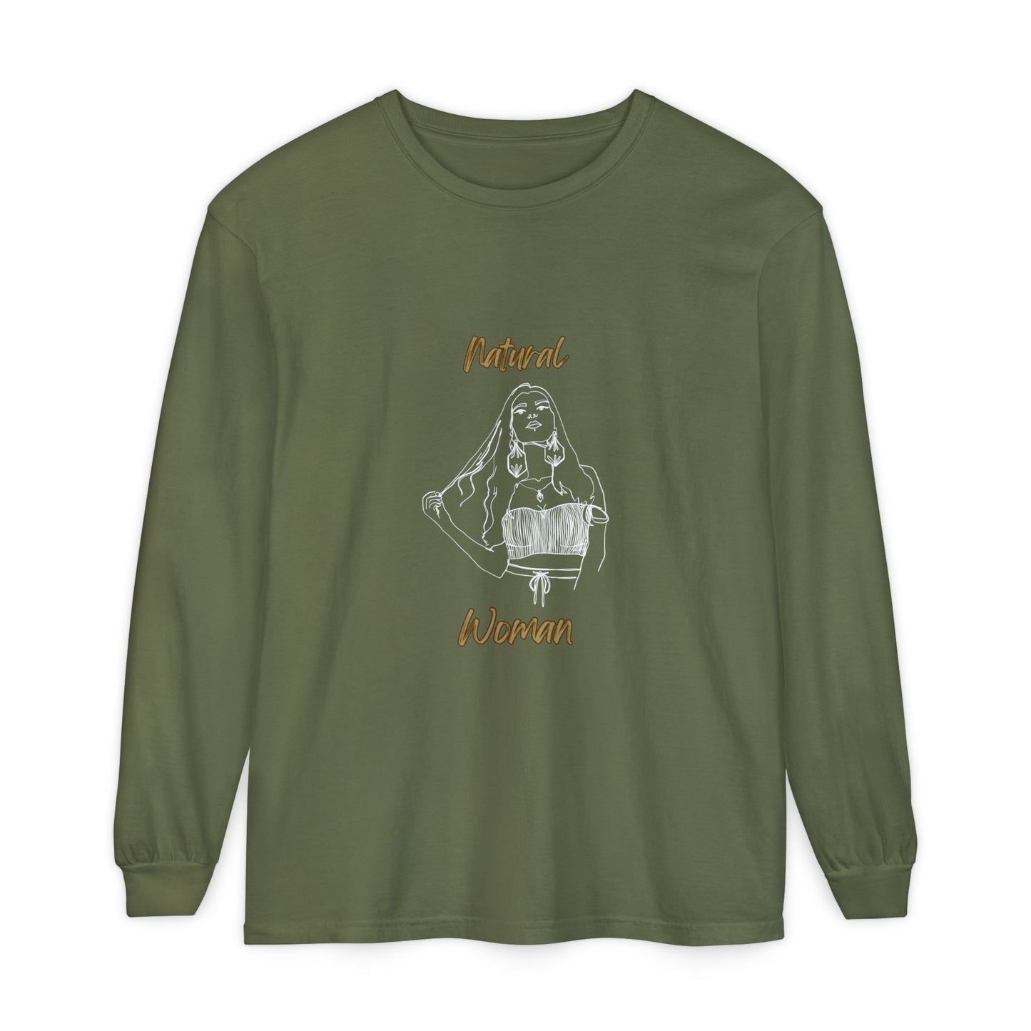 Natural Woman Thinking (WL) Long Sleeve T-Shirt