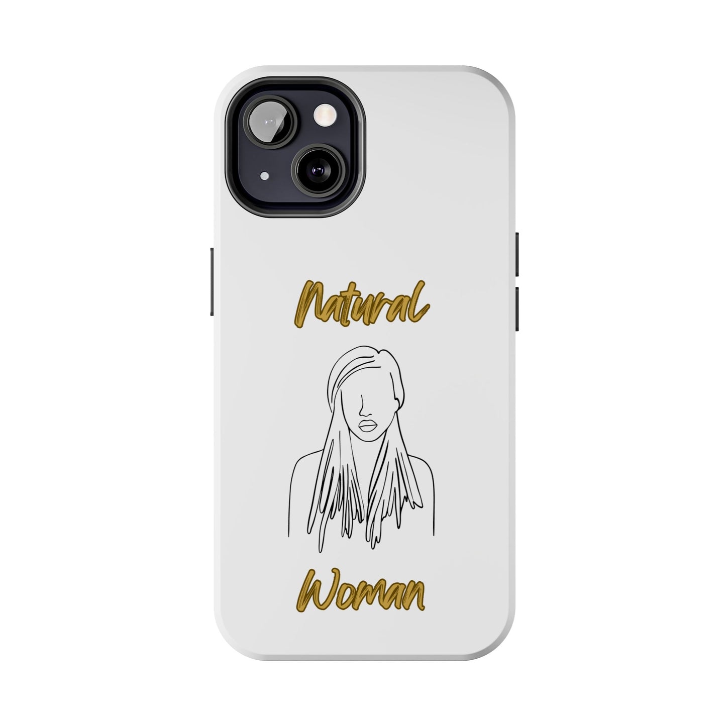 Natural Woman Content (BL)Tough Phone Cases WHITE