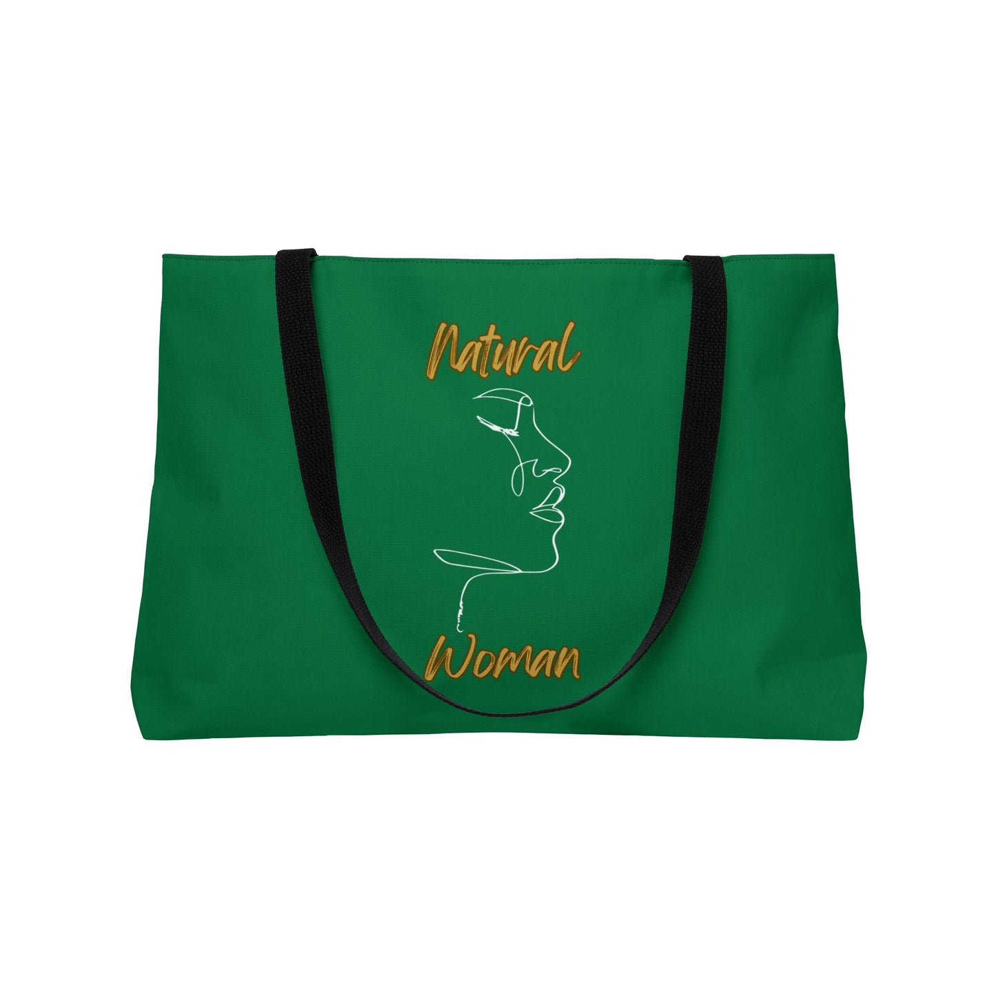 Natural Woman Timeless (WL) Weekender Tote Bag DARK GREEN