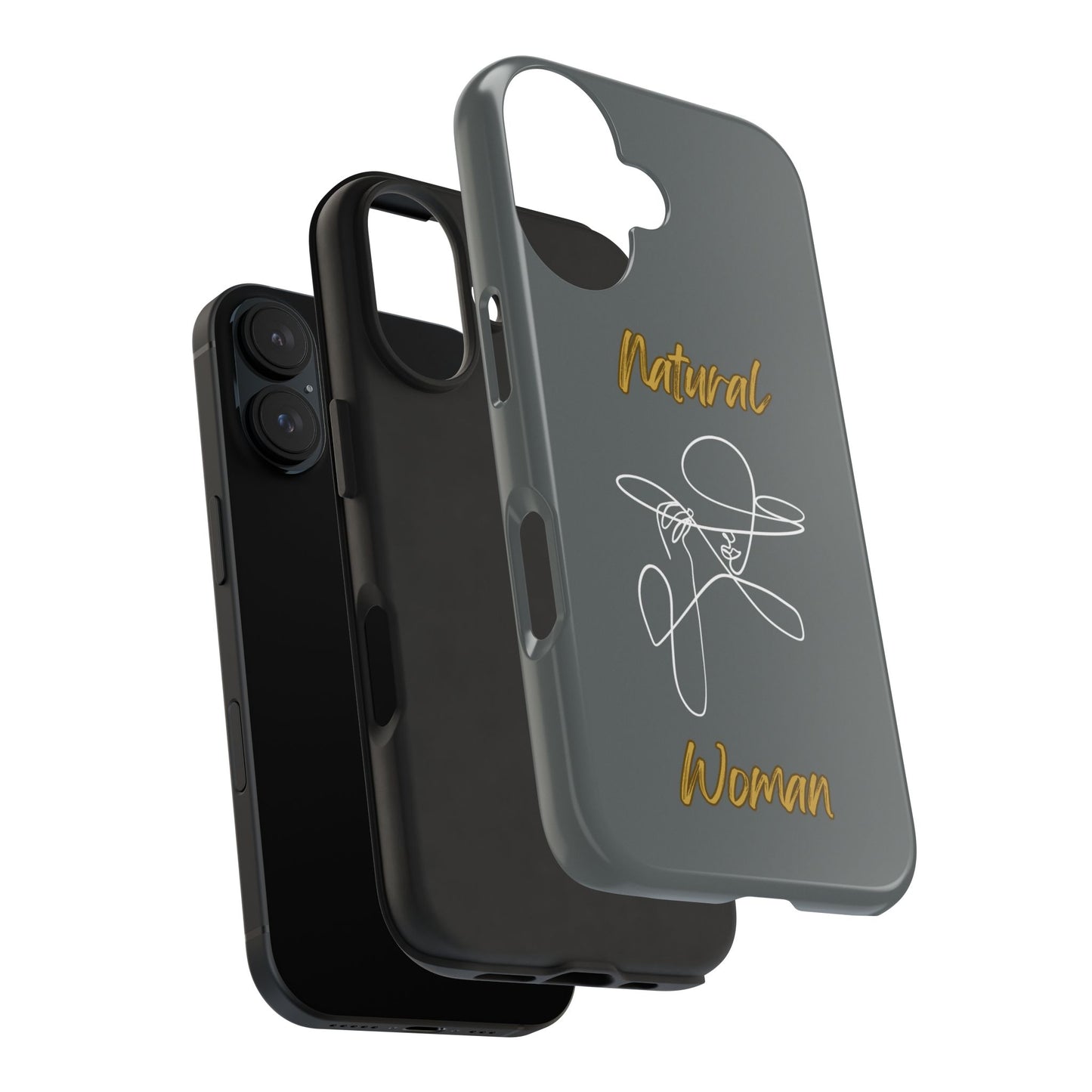 Natural Woman An Original (WL)Tough Phone Cases DARK GREY
