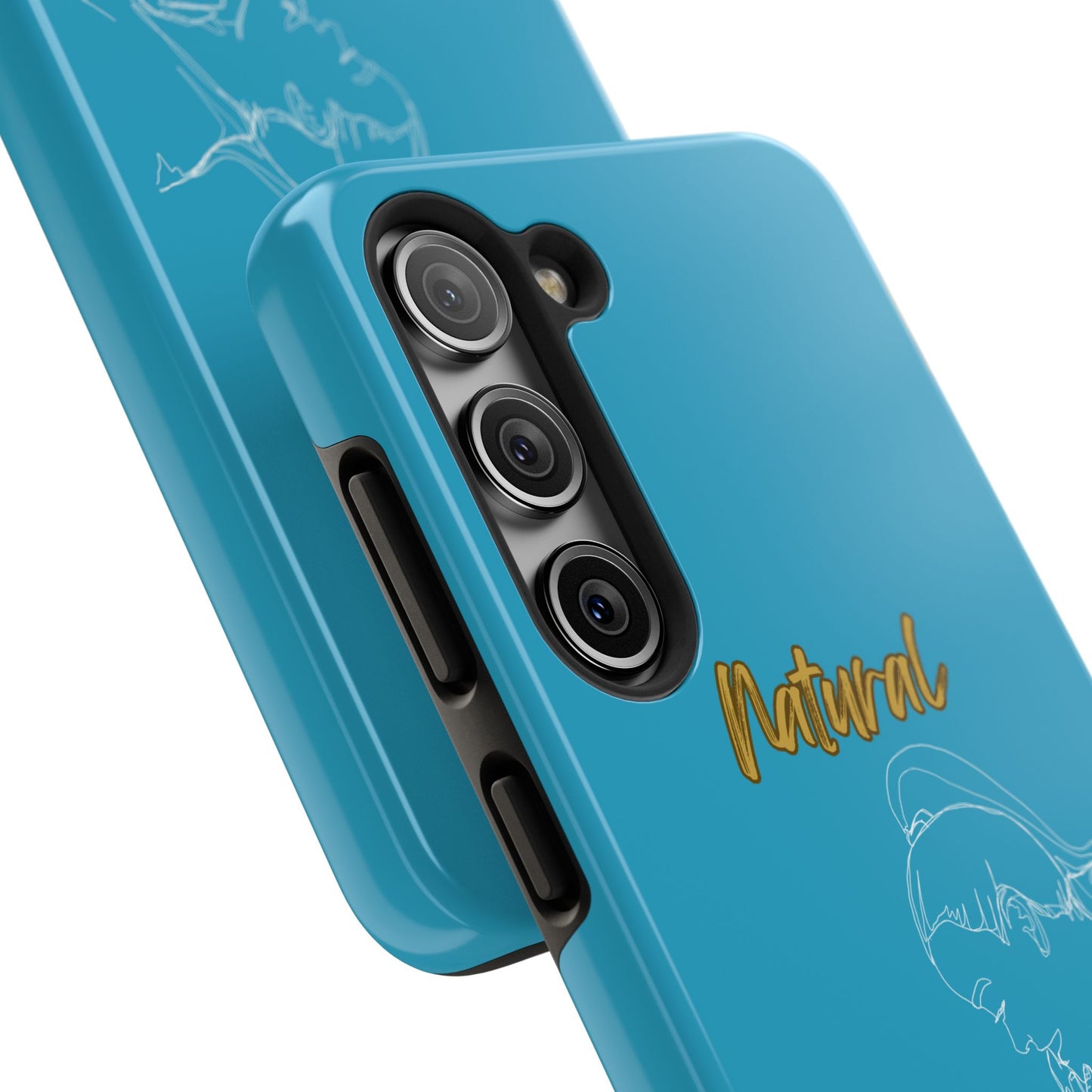 Natural Woman New Life (WL)Tough Phone Cases TURQUOISE