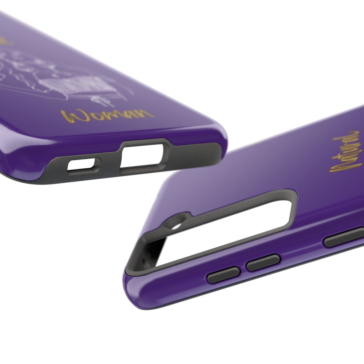 Natural Woman Thinking (WL)Tough Phone Cases PURPLE