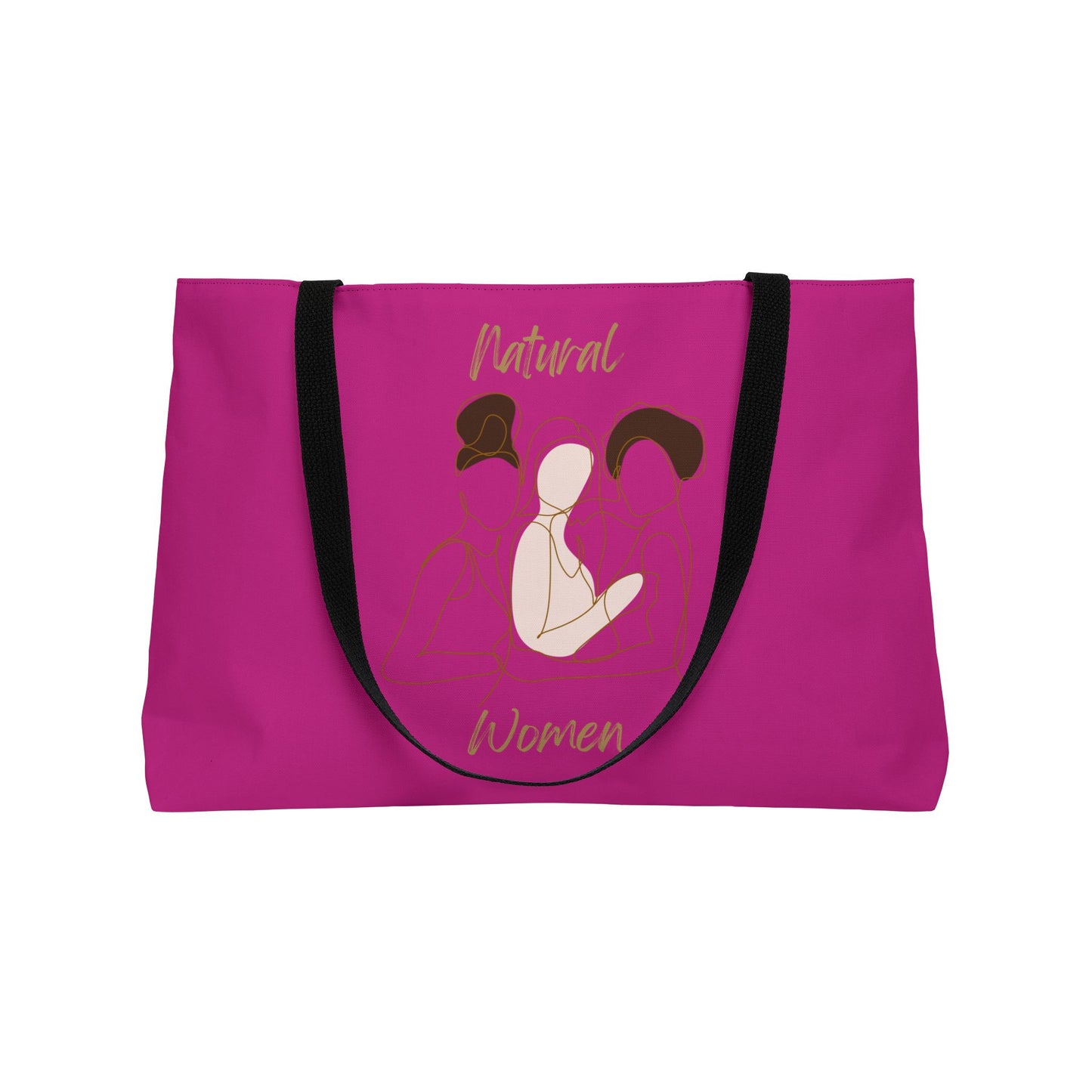 Natural Women Friends (BL) Weekender Tote Bag PINK