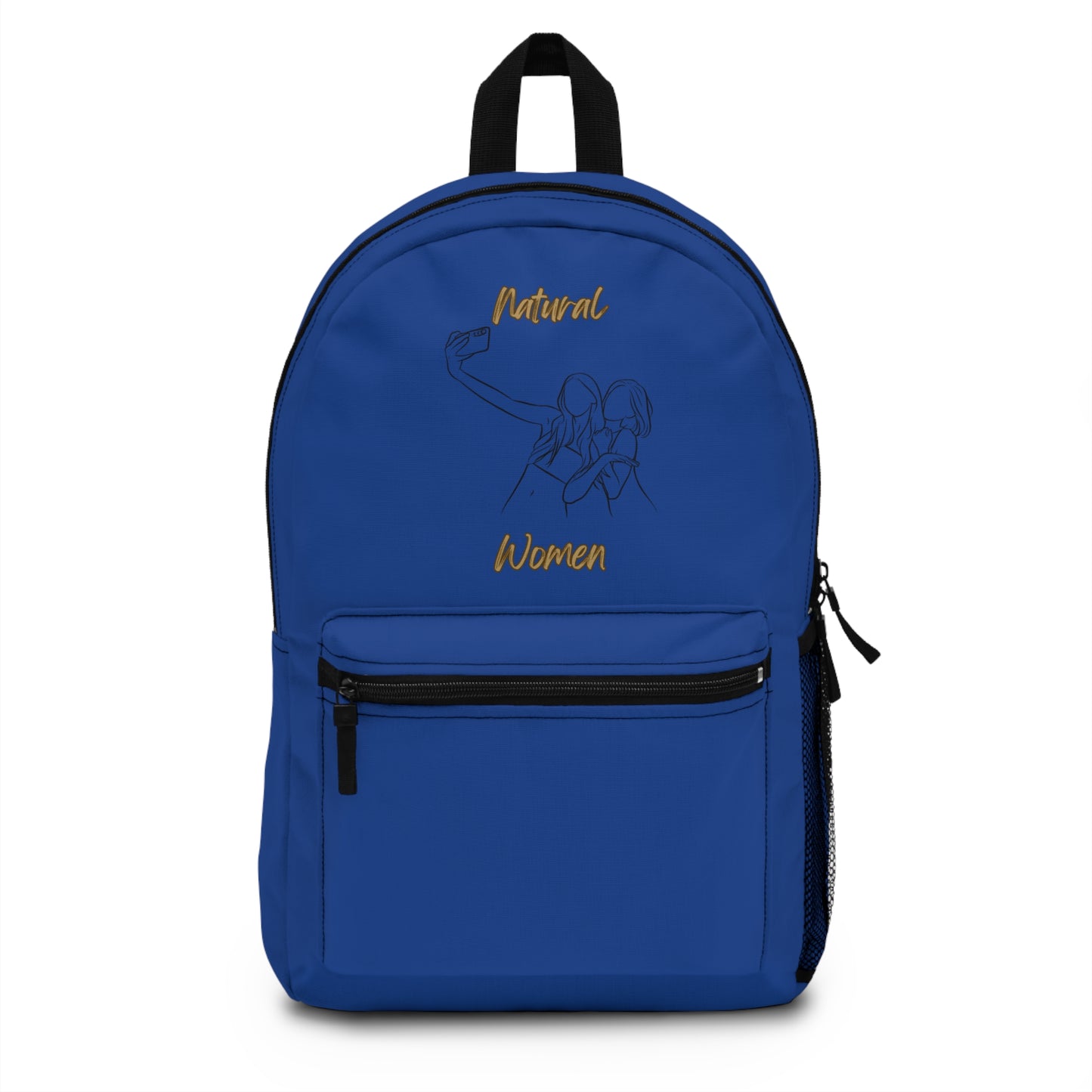 Natural Women Friends Selfie (BL) Backpack DARK BLUE