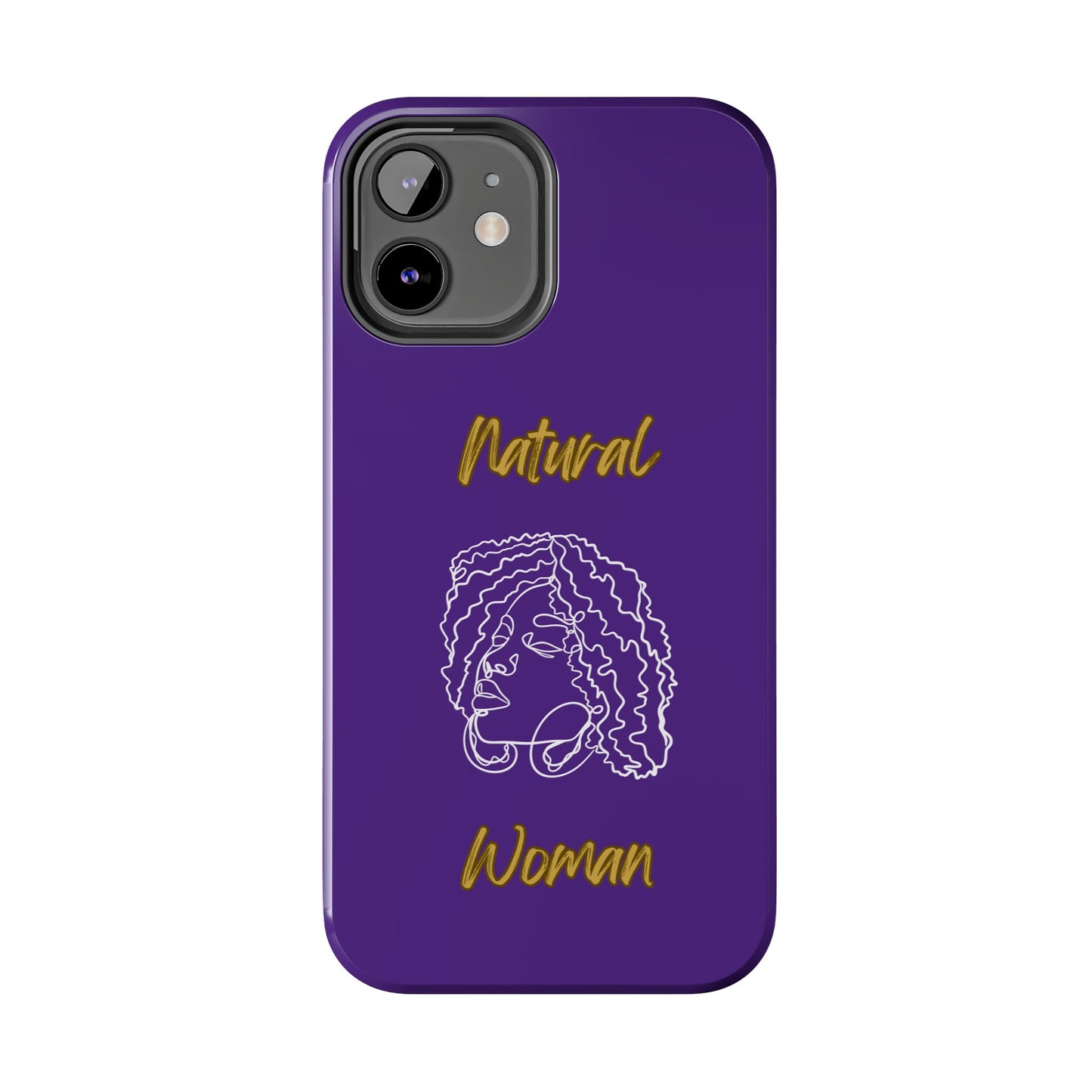 Natural Woman Naturally Me (WL)Tough Phone Cases PURPLE