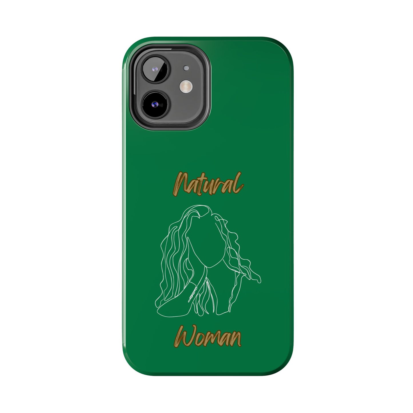Natural Woman Relaxed (WL) Tough Phone Cases DARK GREEN