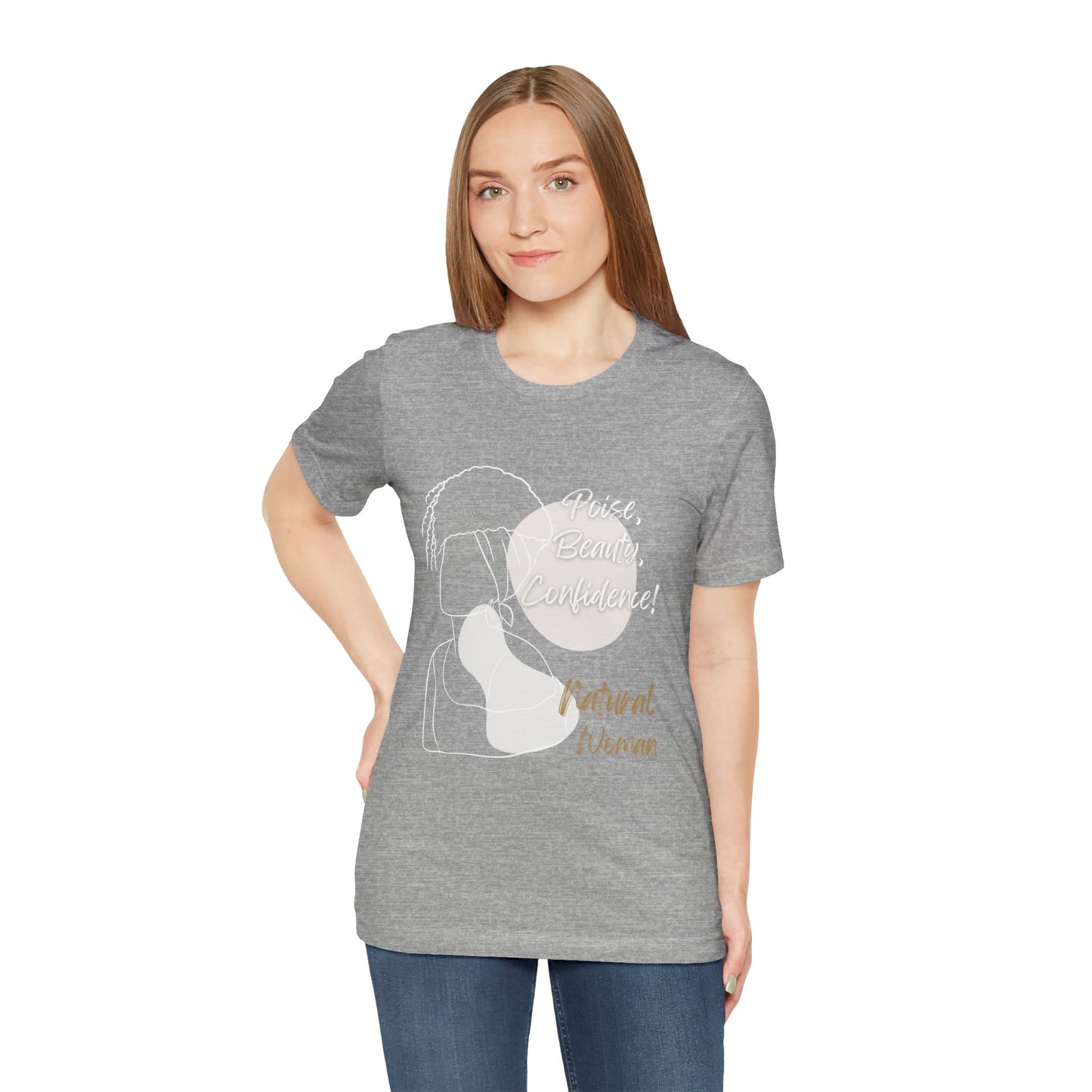 Natural Woman Puff (WL) Short Sleeve T-Shirt