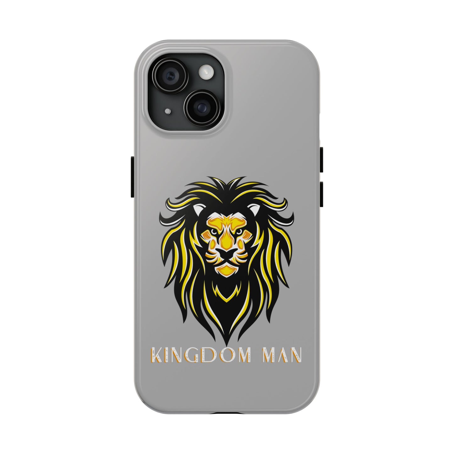 Kingdom Man (White-Gold Label) Tough Phone Case LIGHT GREY