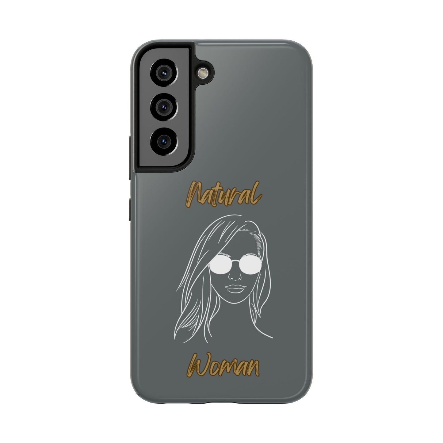 Natural Woman Shades (WL)Tough Phone Cases DARK GREY