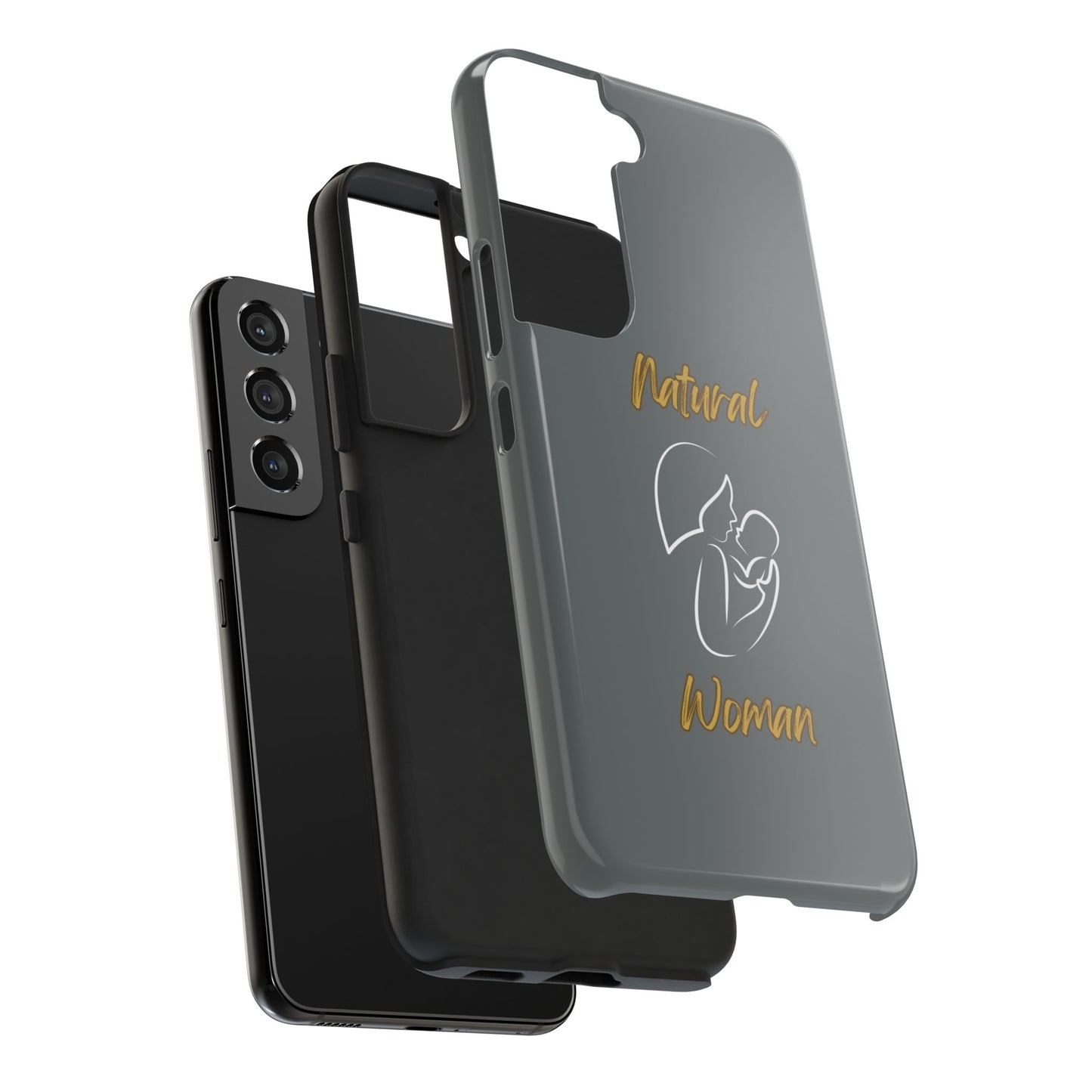 Natural Woman Long Awaited (WL)Tough Phone Cases DARK GREY